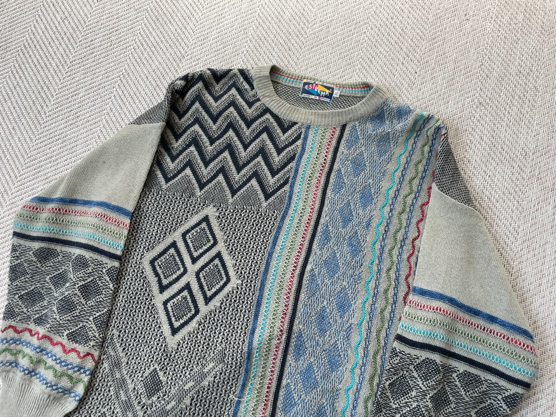 에스트레마 이태리 3D 케이블 니트 상품이미지3