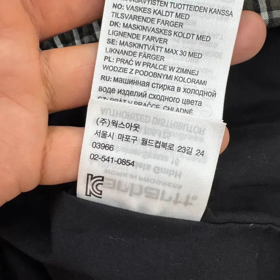 S(95~100) 칼하트 WIP  드라이든 시어서커 체크 자켓  상품이미지9