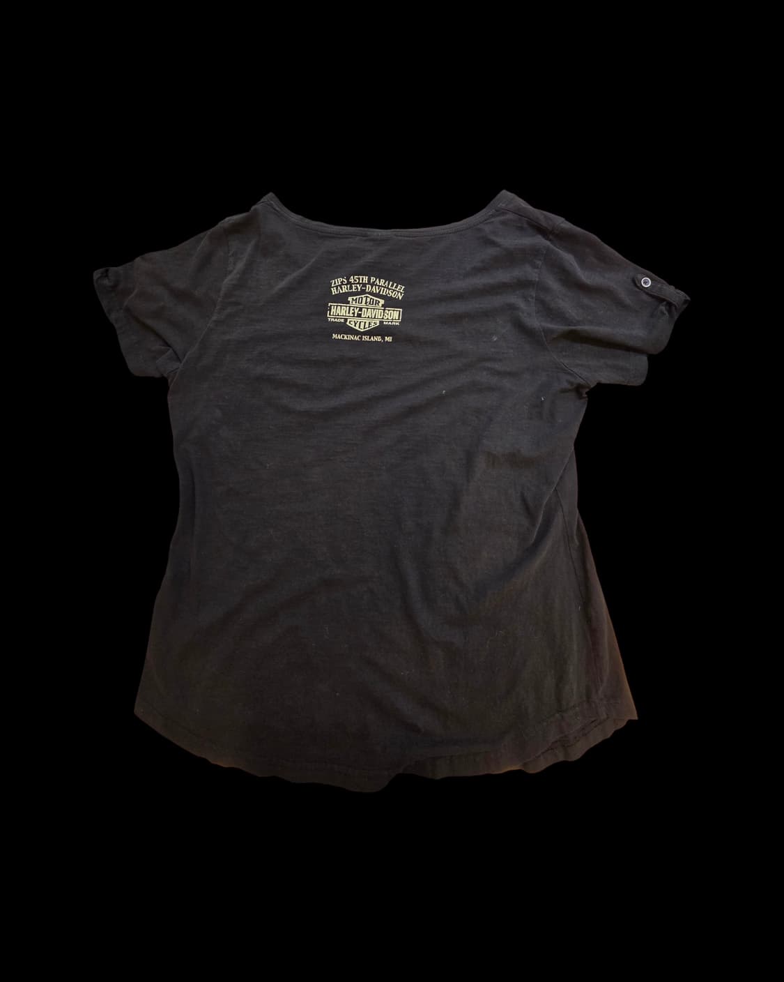 할리데이비슨 그래픽 브이넥 티셔츠 상품이미지2