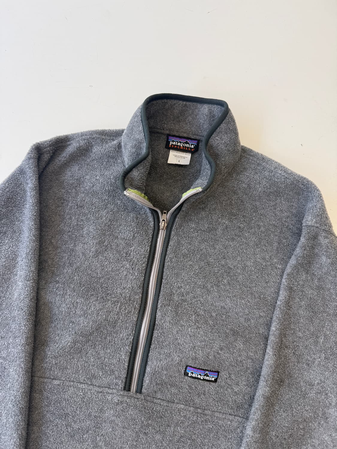 Patagonia 파타고니아 신칠라  플리스 풀오버 (그레이) 상품이미지3