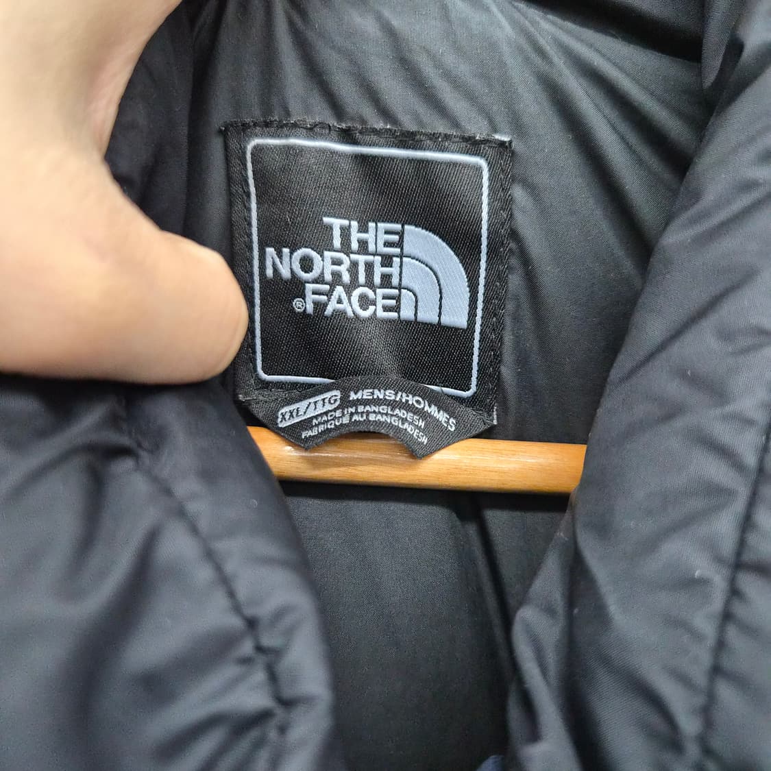 노스페이스 패딩 눕시 700 네이비 남성 XXL 상품이미지4