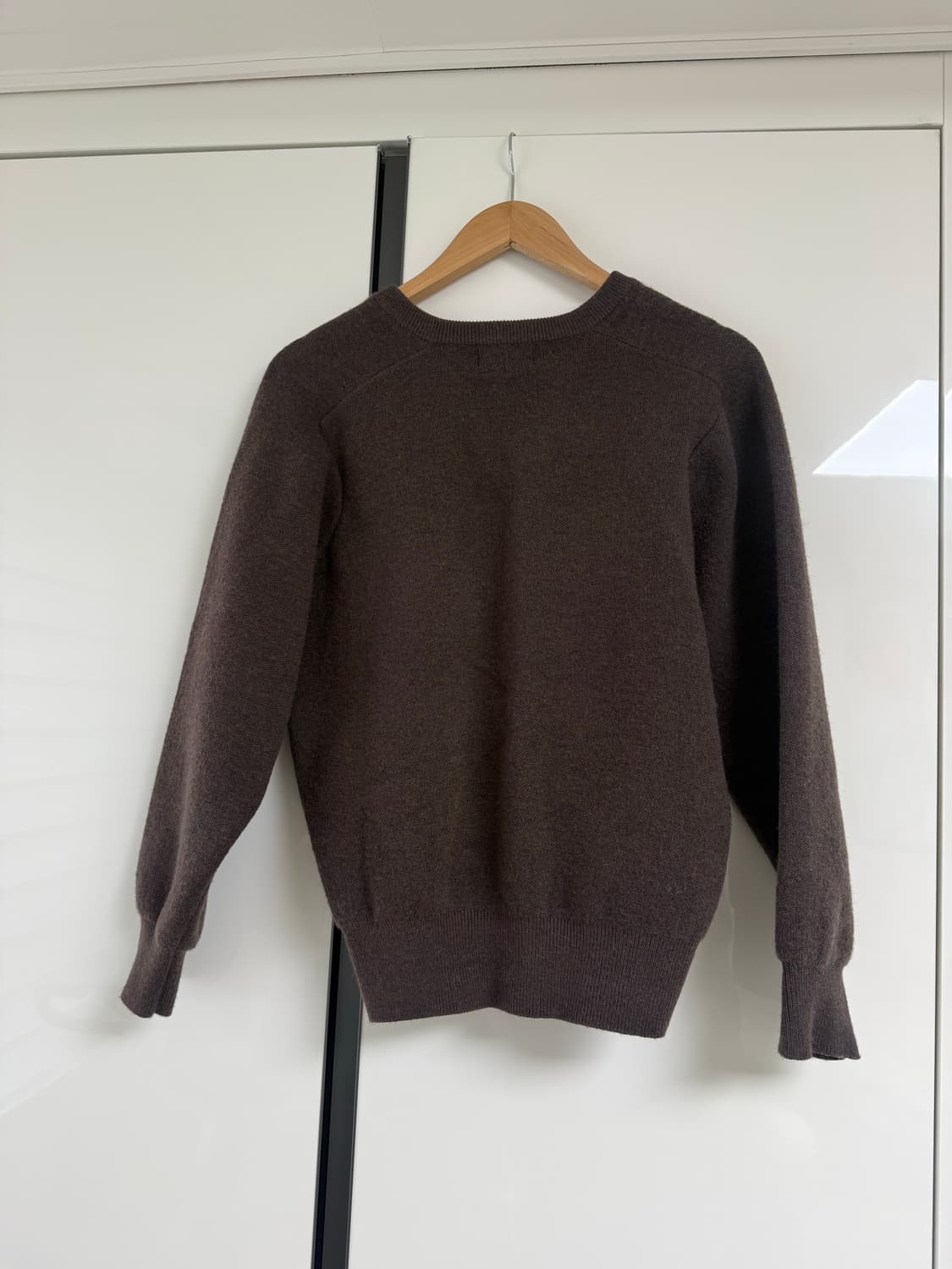 리얼코코 브라운 기모니트 상품이미지3