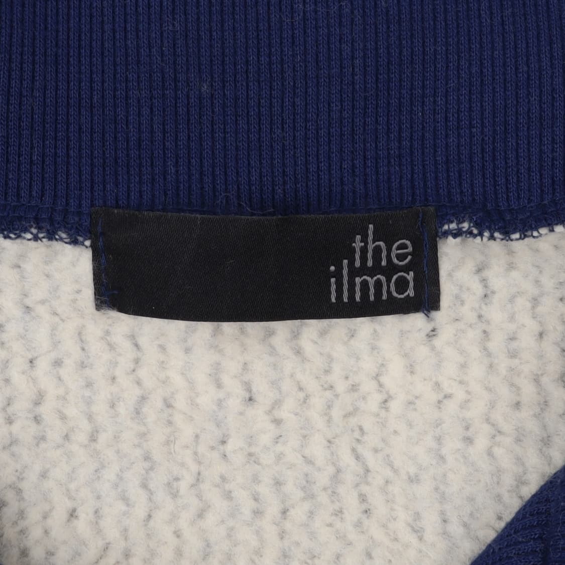 더 일마 블루 하프 집업 니트 상품이미지8