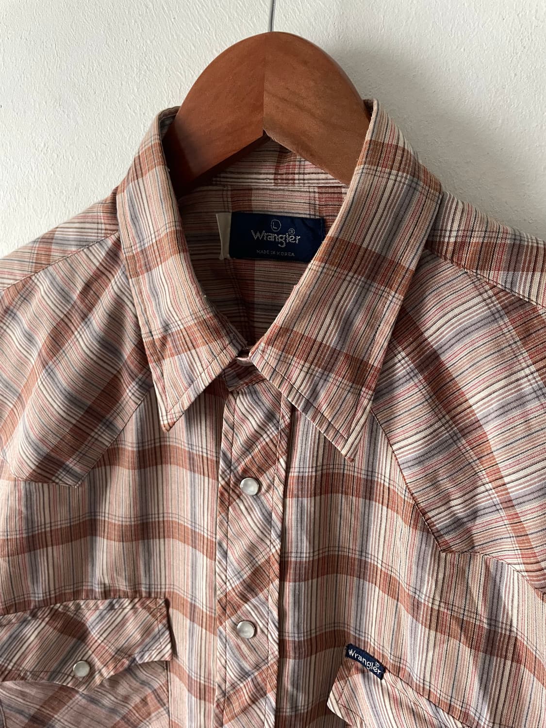 90's Korea Wrangler Vintage shirt 상품이미지3