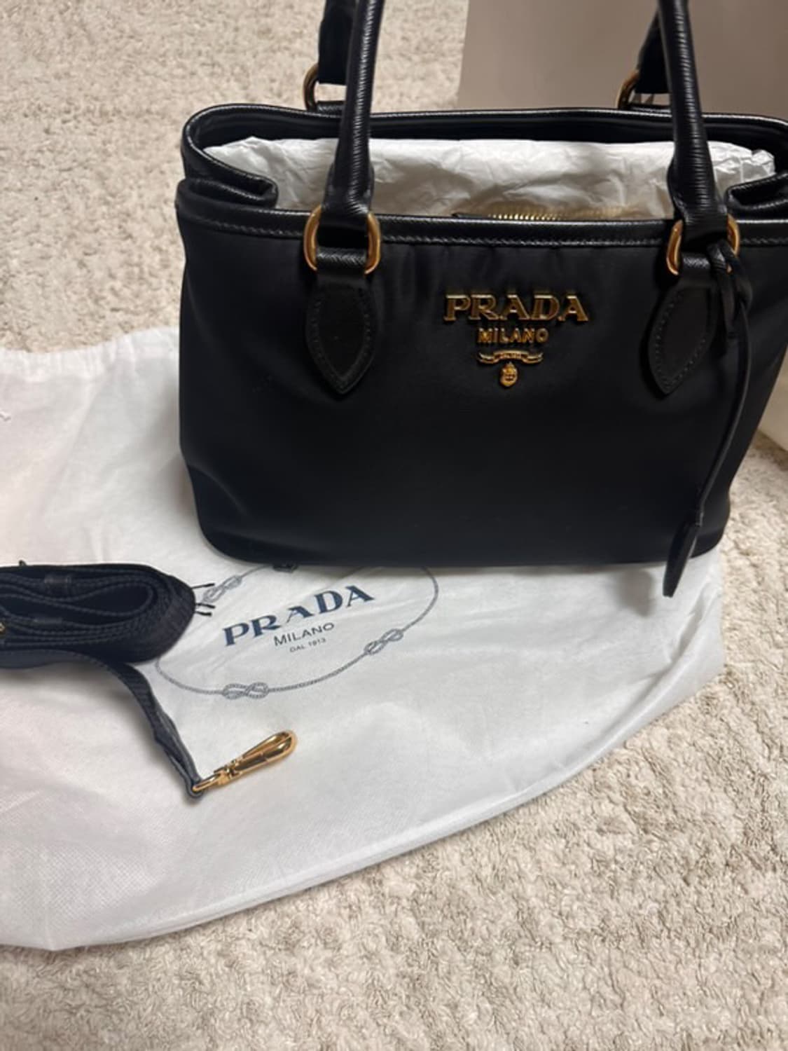 프라다 borsa a mano 토트백 새상품 팝니다 상품이미지1