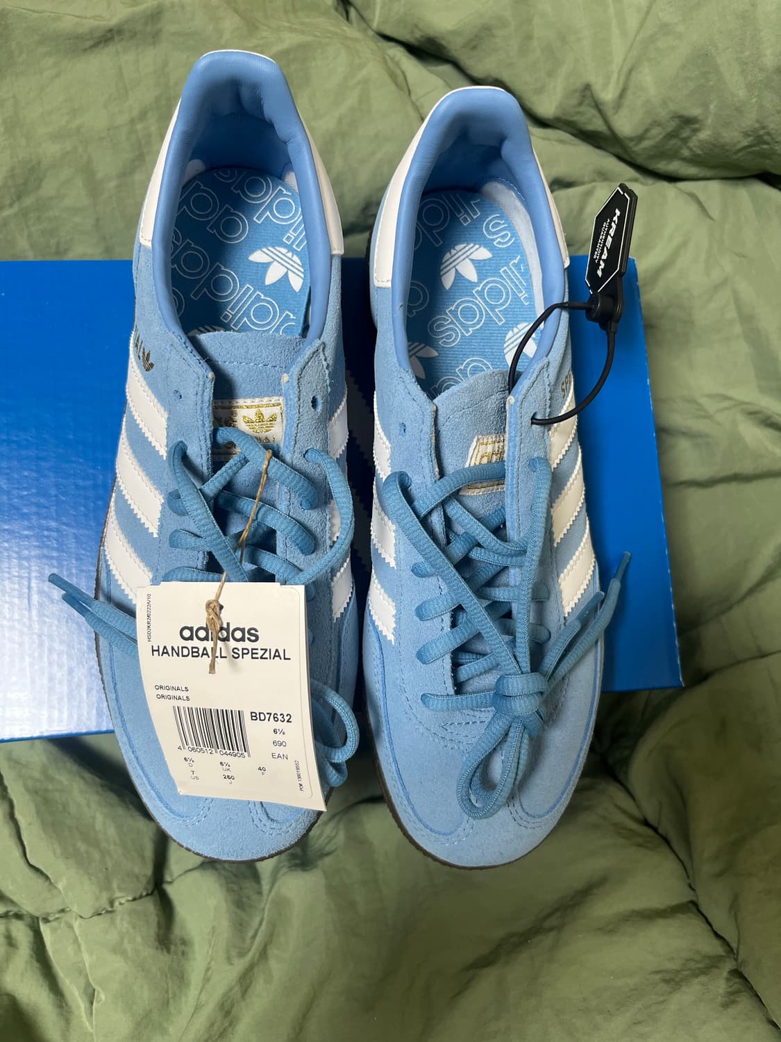 아디다스 스페지알 핸드볼 라이트블루 250 새상품 상품이미지2