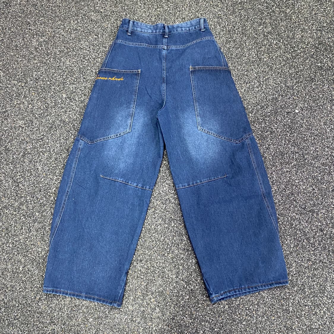 빈티지 트위스트 워크웨어 벌룬 데님 팬츠 B3613 상품이미지6