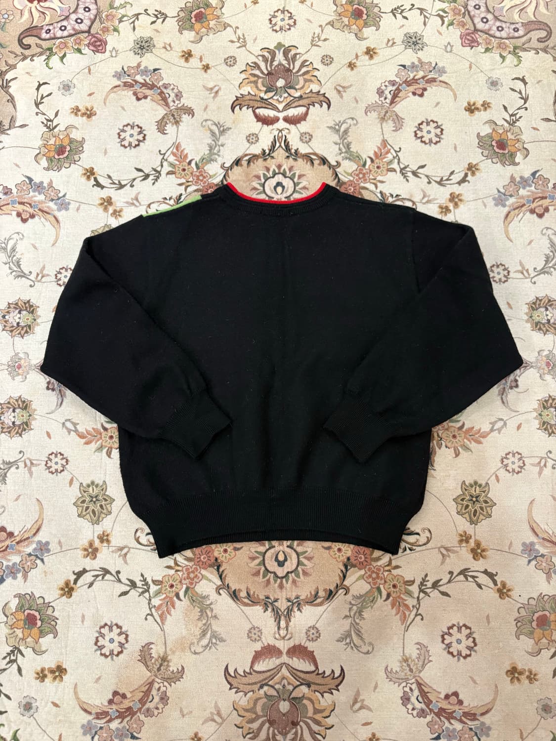 올드 꾸레쥬 멀티컬러 로고 니트 상품이미지2