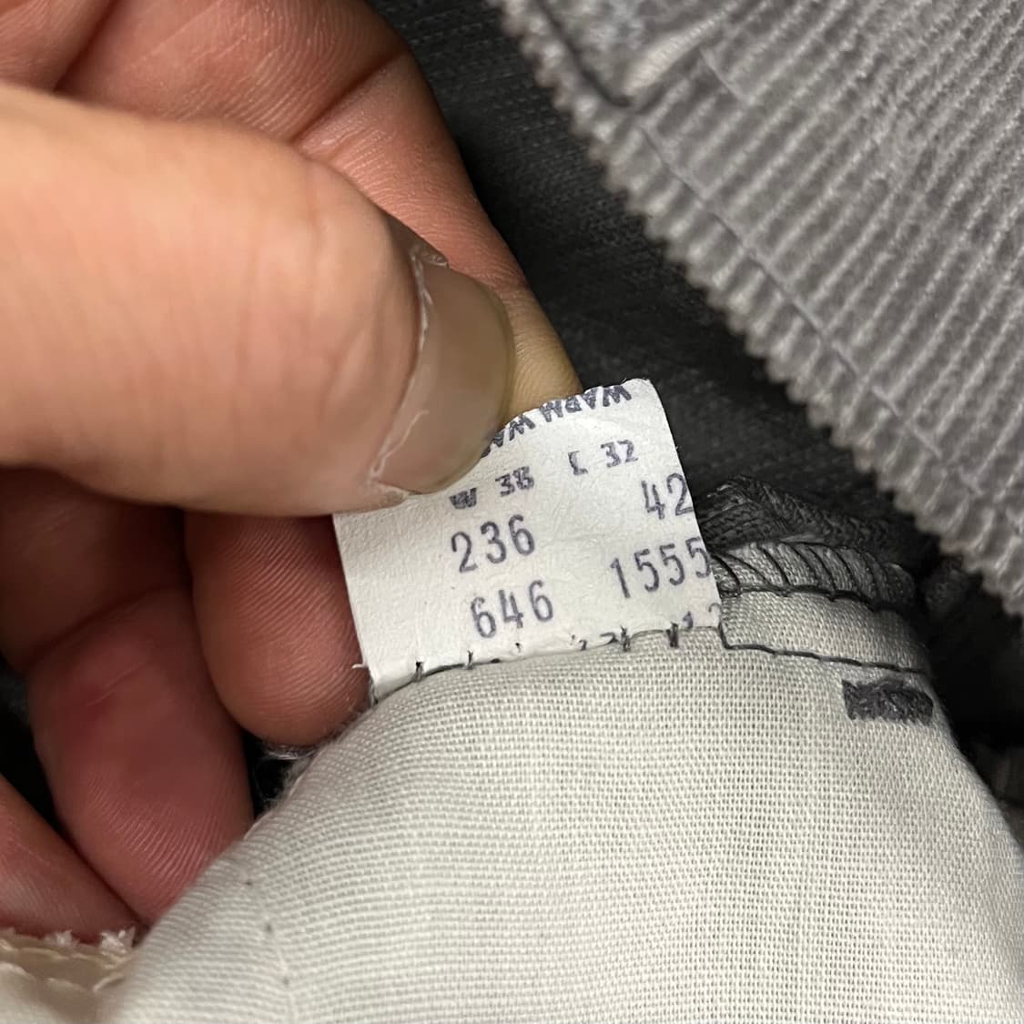 70s Levis646 코듀로이 벨바텀 (37“) 상품이미지5