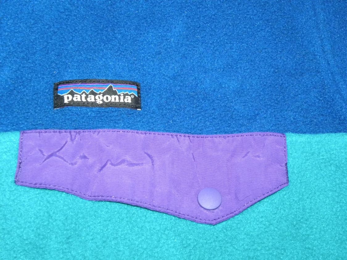 10s 파타고니아 신칠라 스냅-T 블루/그린 상품이미지3
