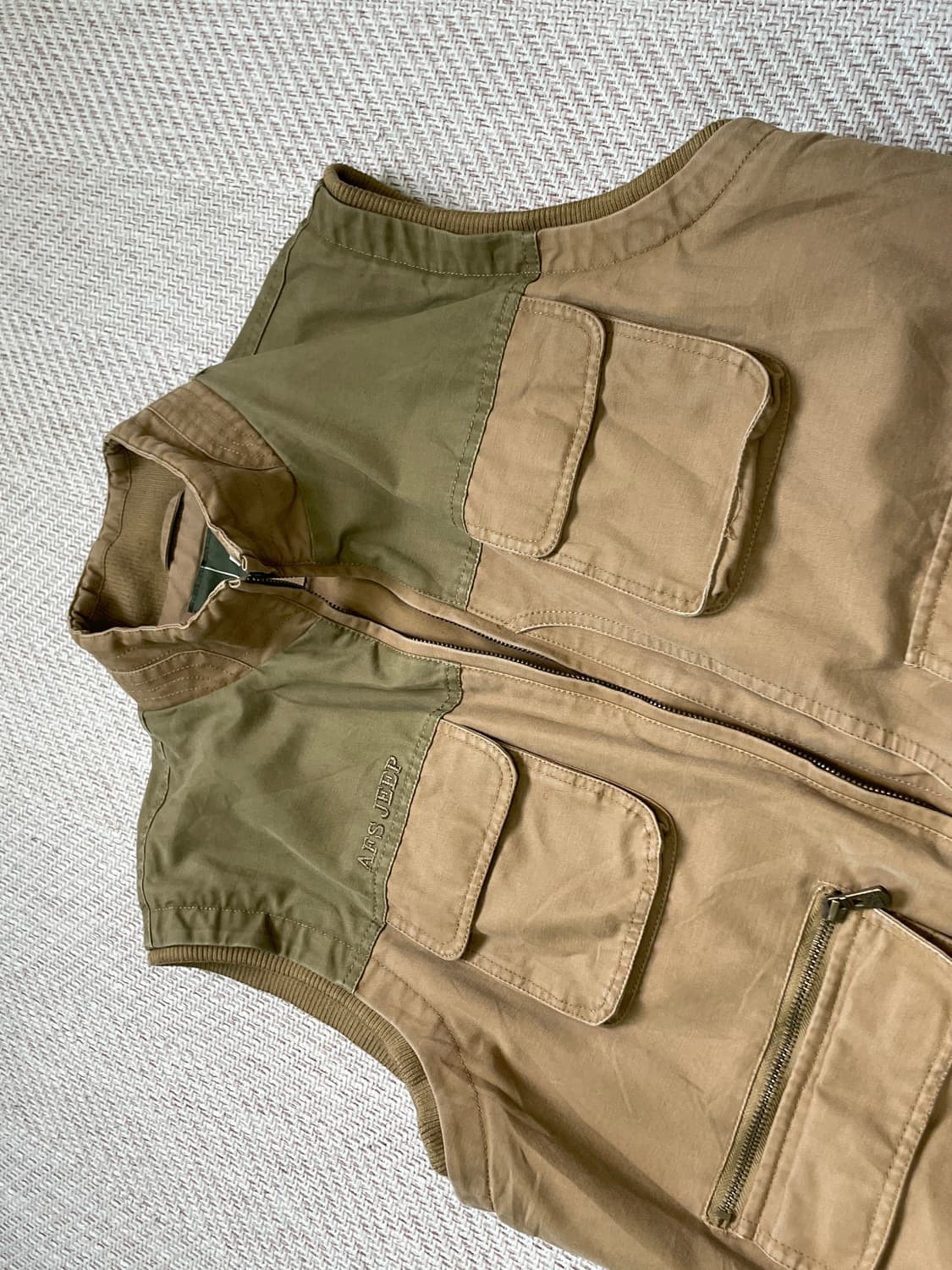 AFSJEEP 빈티지 헌팅 베스트  J04115 상품이미지3