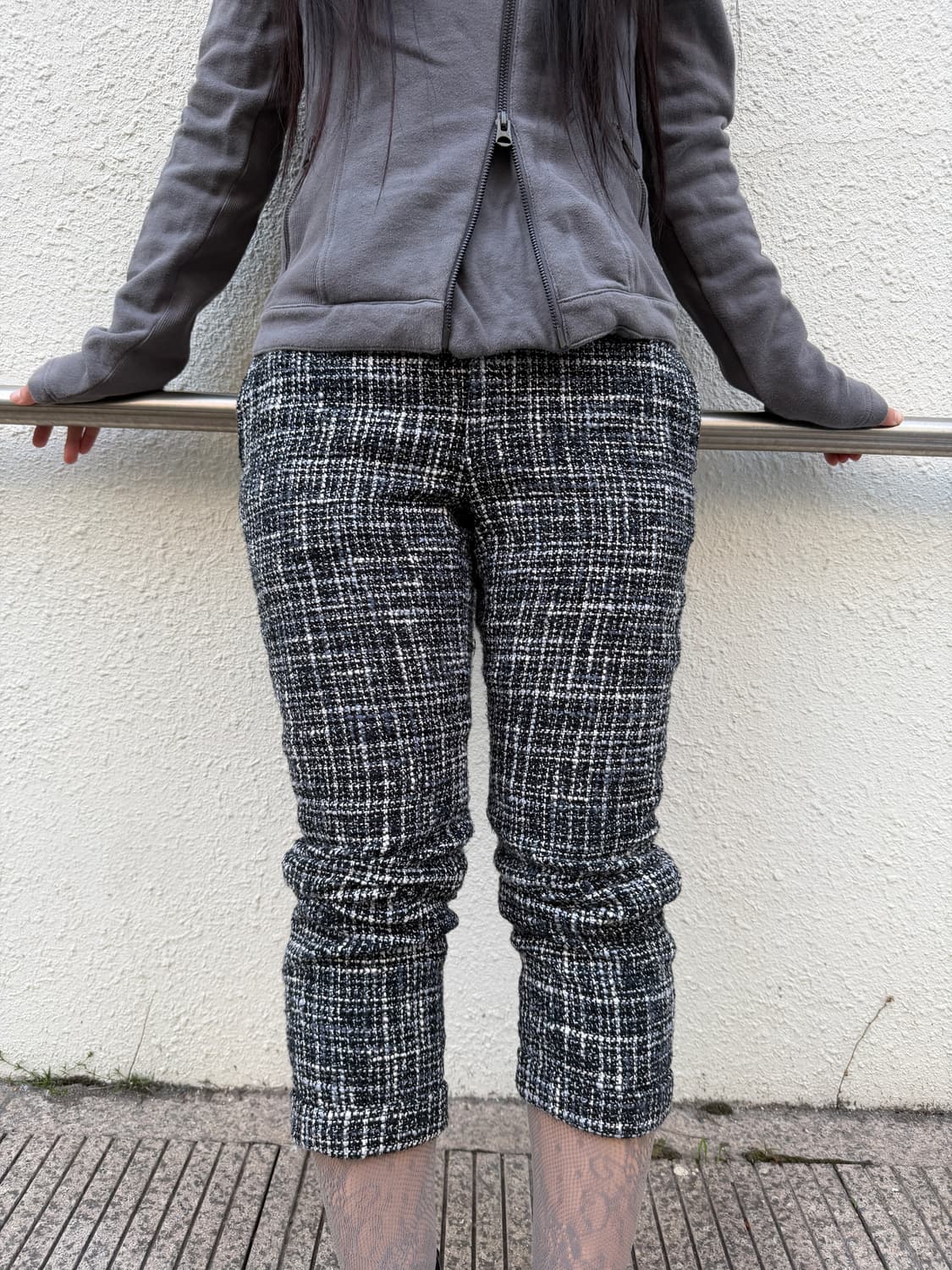 Yohji Yamamoto tweed carpri pants 상품이미지2