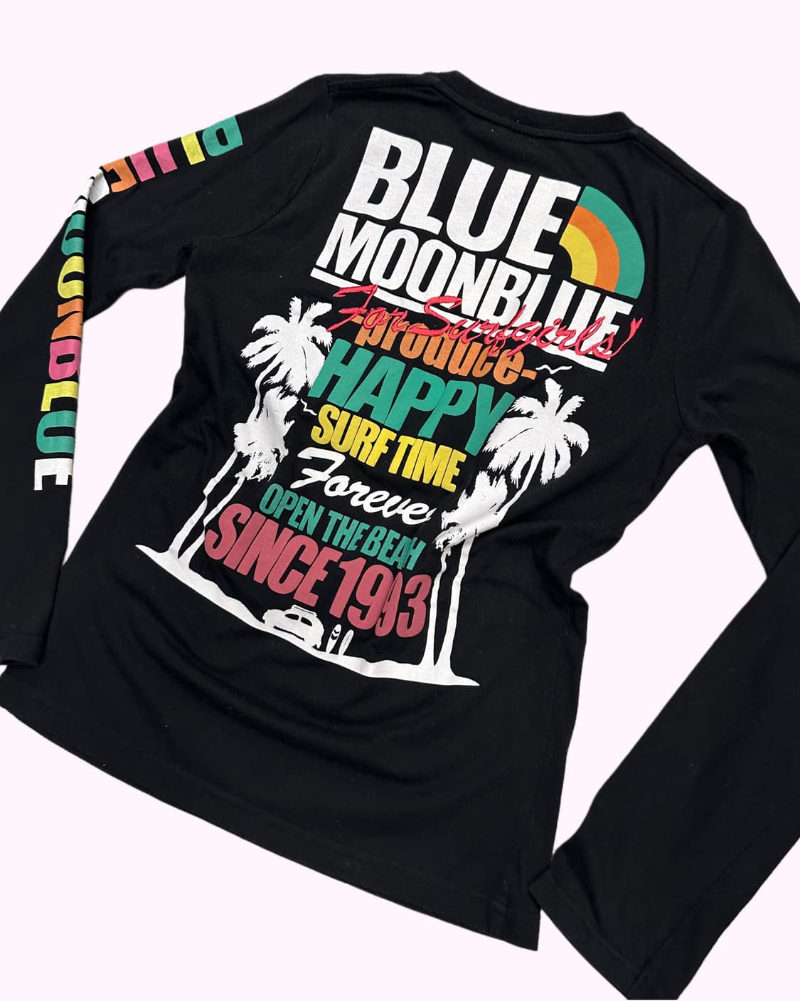 hawaiian printing slim t-shirt 상품이미지5