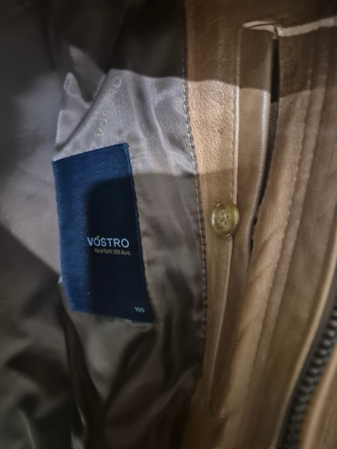 [95~100]보스트로by파크랜드 빈티지 가죽자켓 Men 상품이미지8