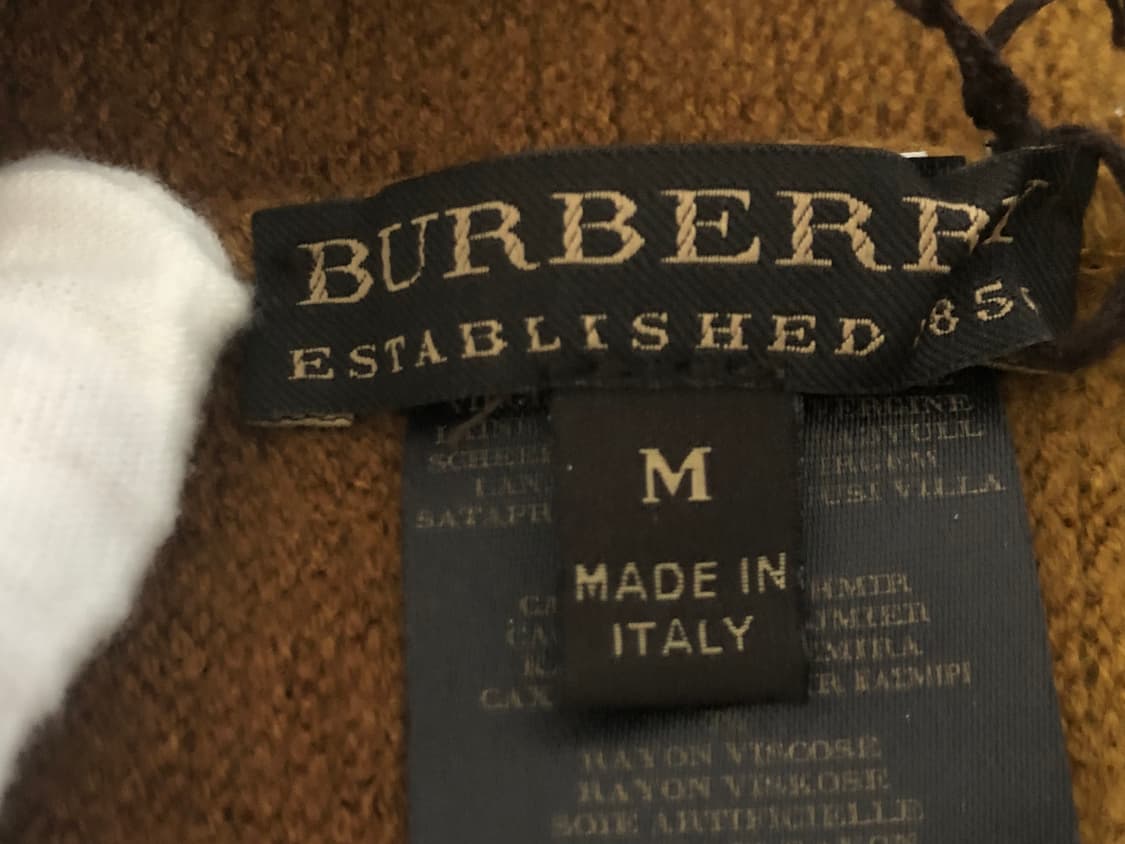 버버리 프로섬 그라데이션 폼폼 비니 모자 상품이미지7