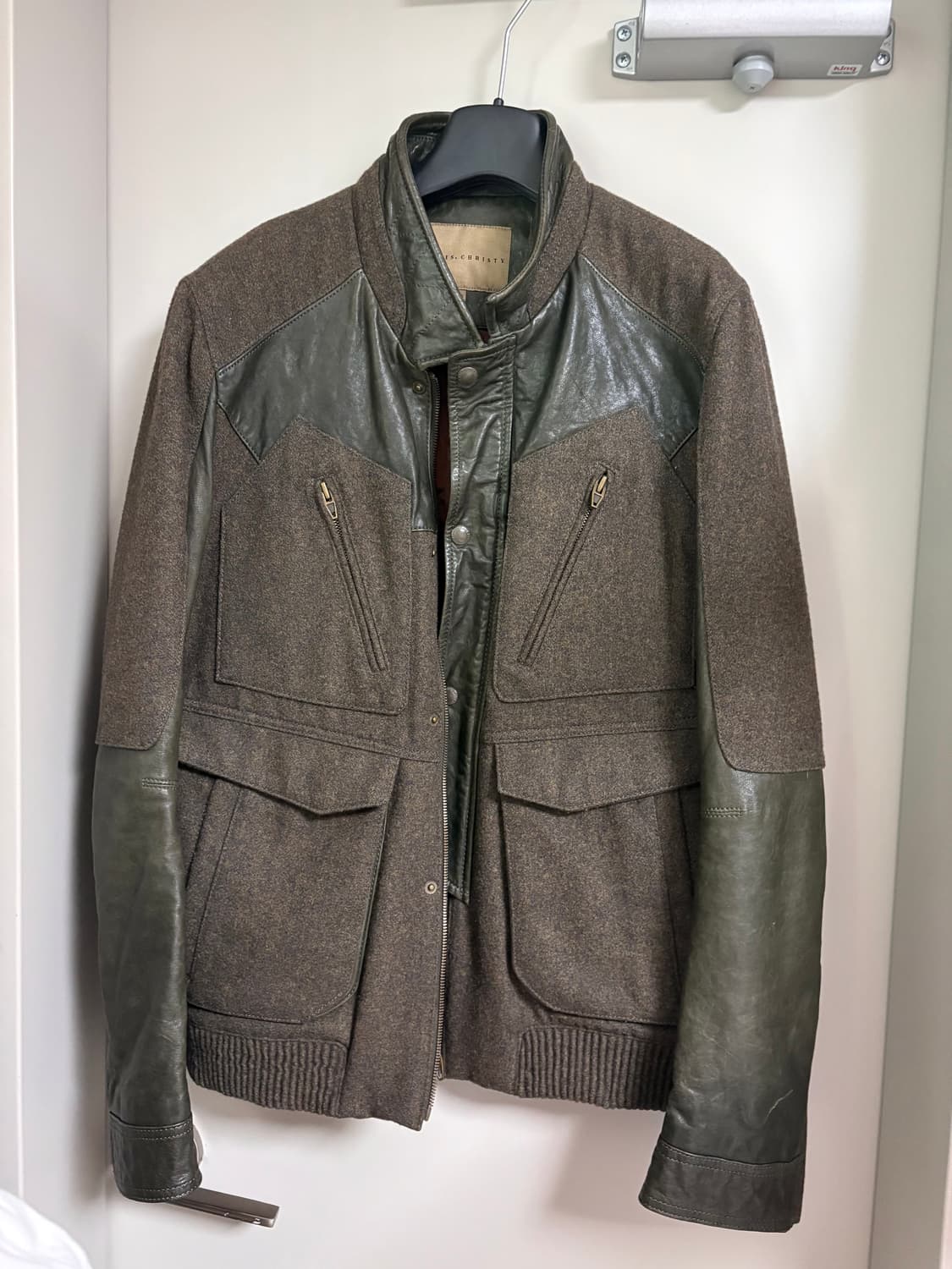 양가죽 울 자켓 상품이미지3