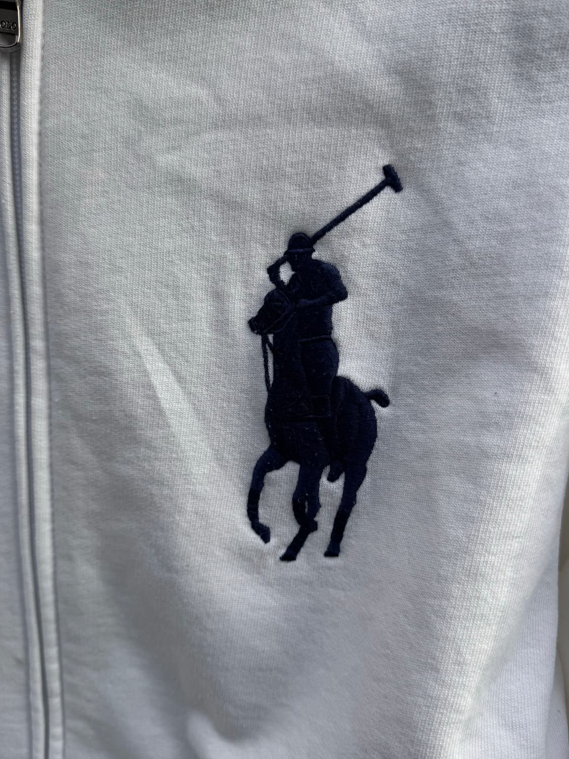 폴로랄프로렌 빅포니 화이트 후드집업 상품이미지4