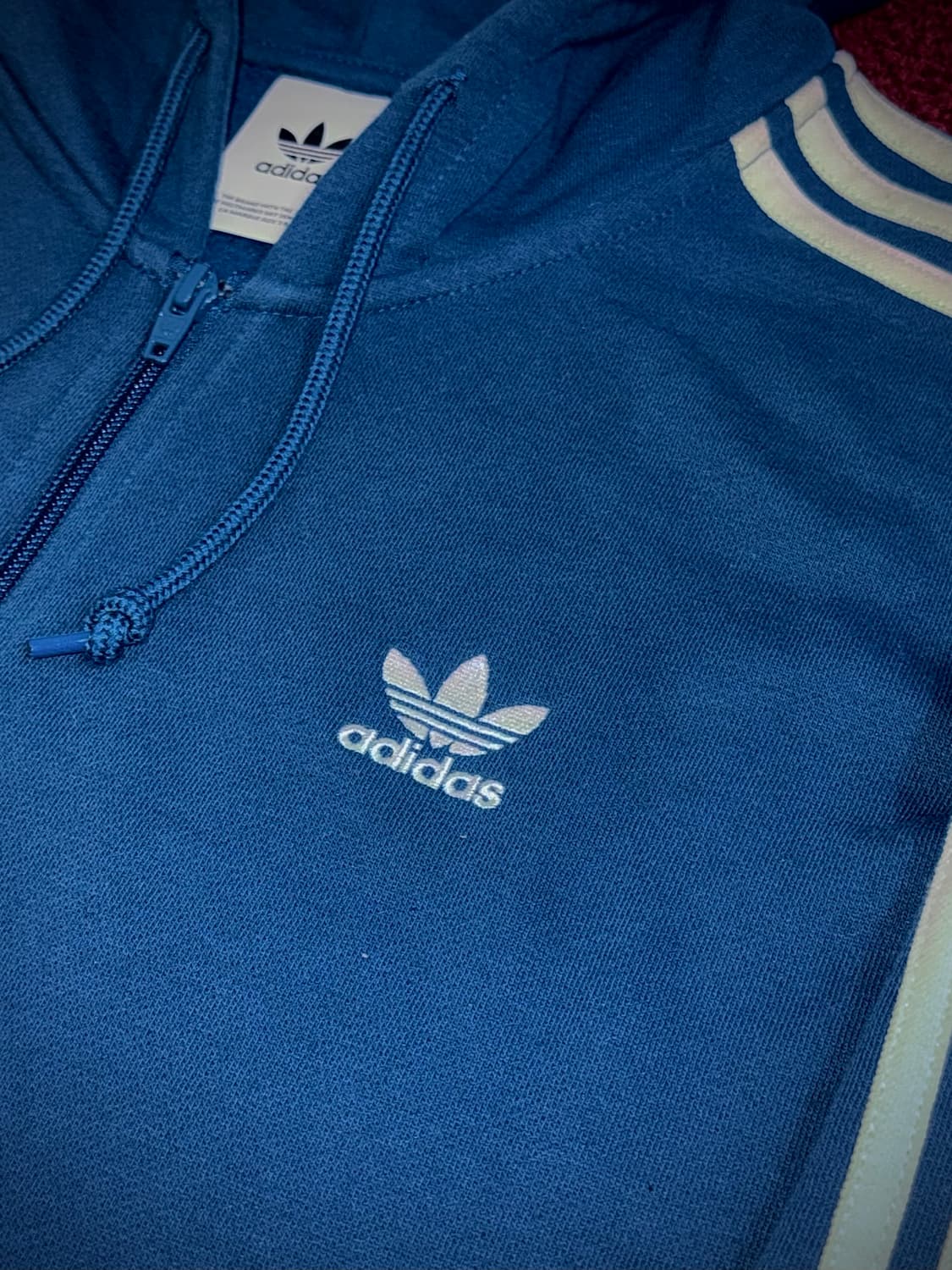 아디다스 후드집업 딥블루 상품이미지2