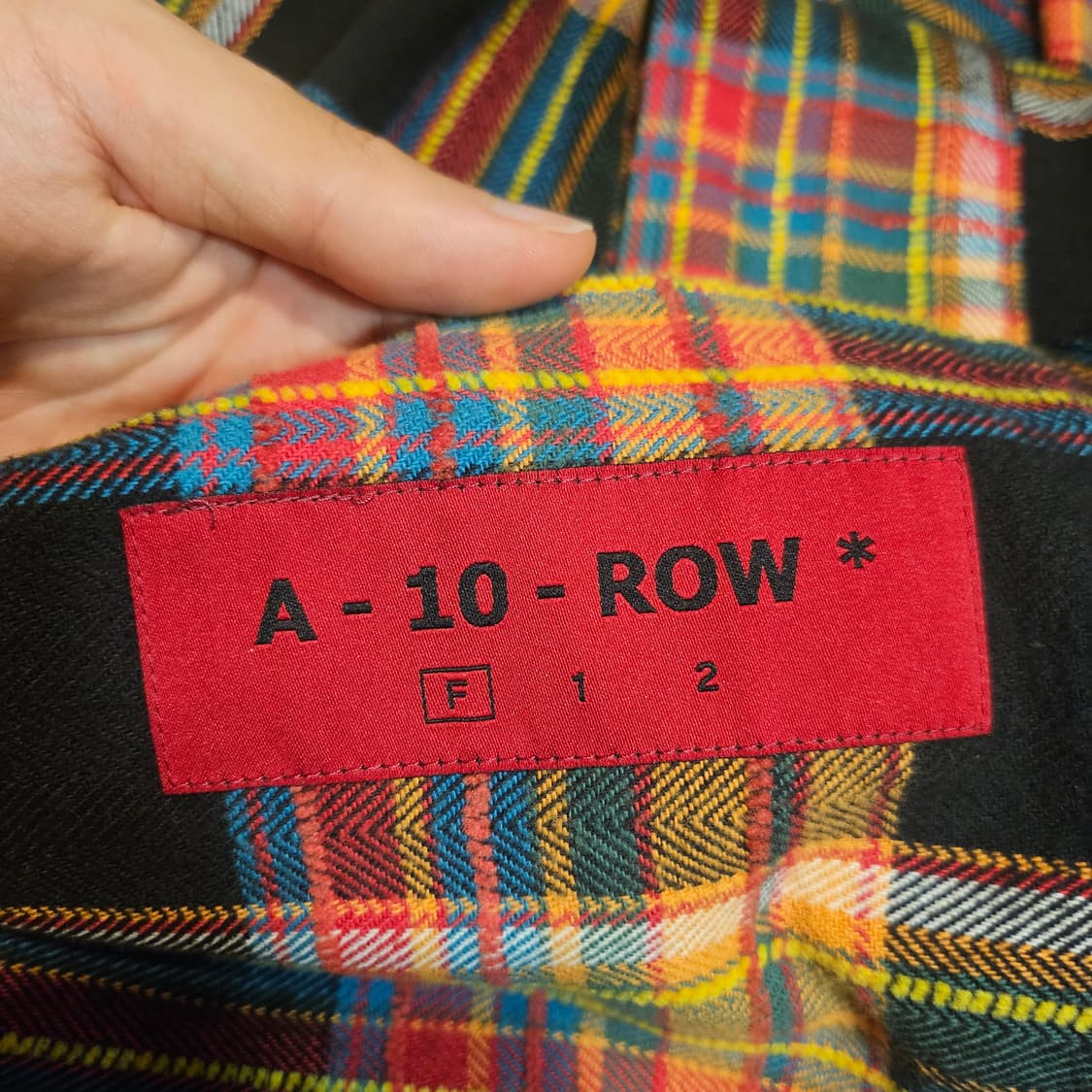 어텐션로우 플란넬 자켓 상품이미지4