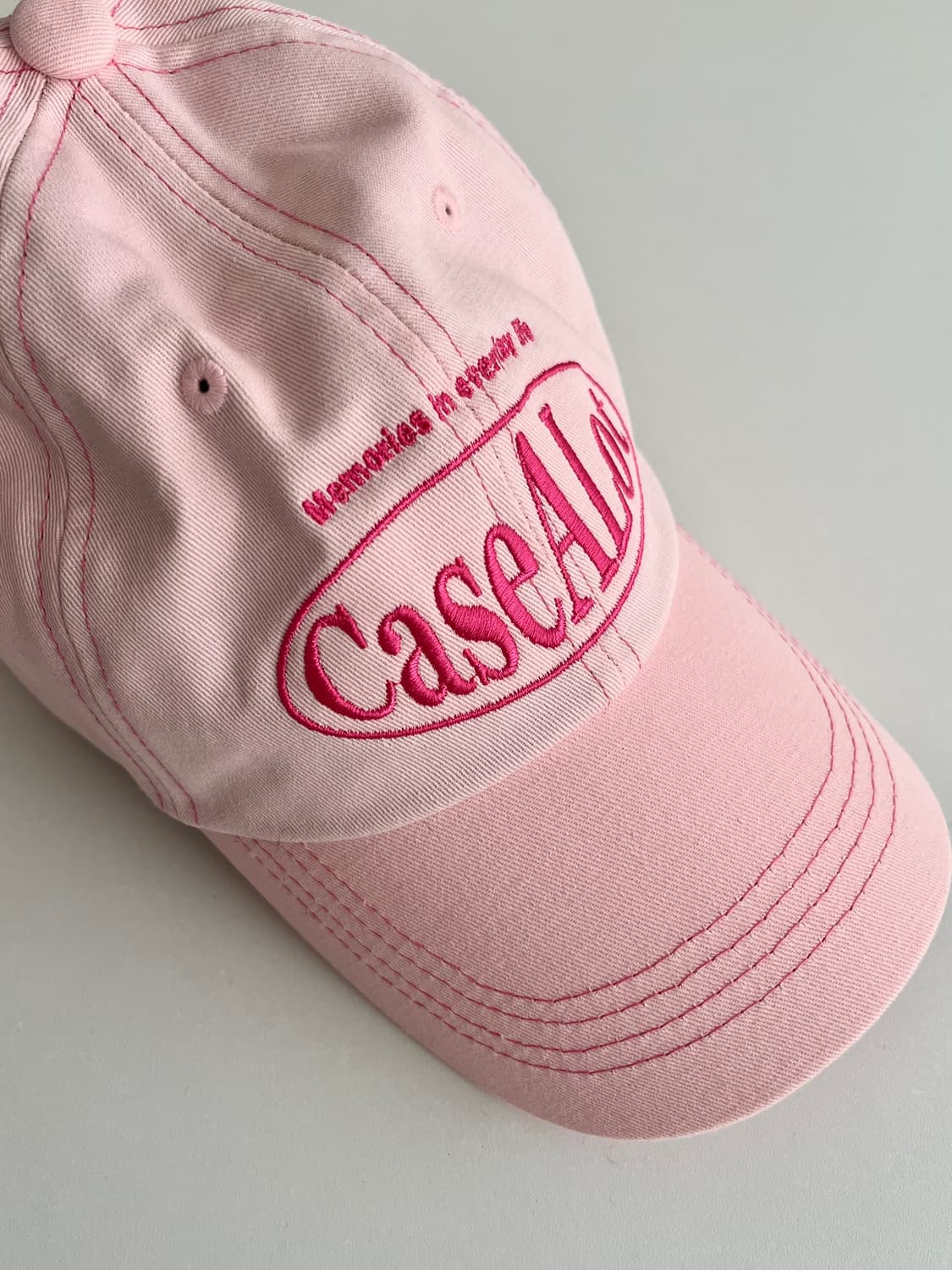 F) 새상품 케이스어랏 볼캡 핑크 상품이미지2