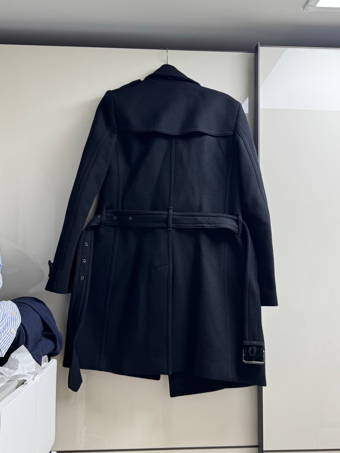 버버리 브릿 블랙 코트 UK6/US4 상품이미지6