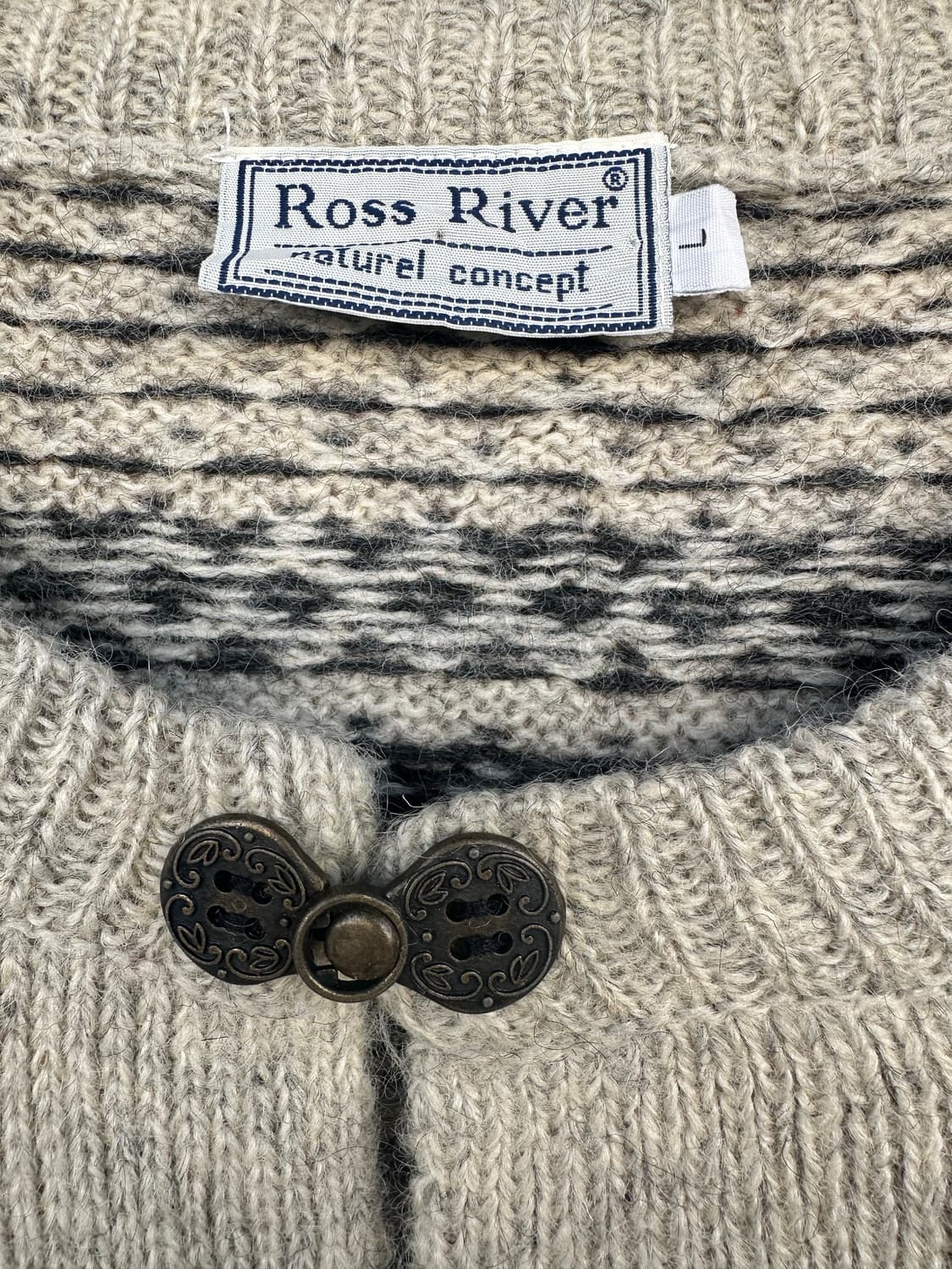 로스 리버(Ross River) 노르딕 클라스프 니트 상품이미지4