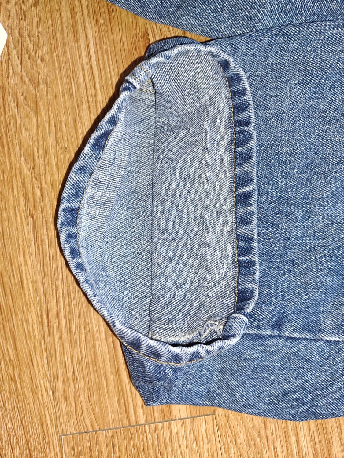 비에스래빗 카펜터 루즈핏 데님 블루 상품이미지7