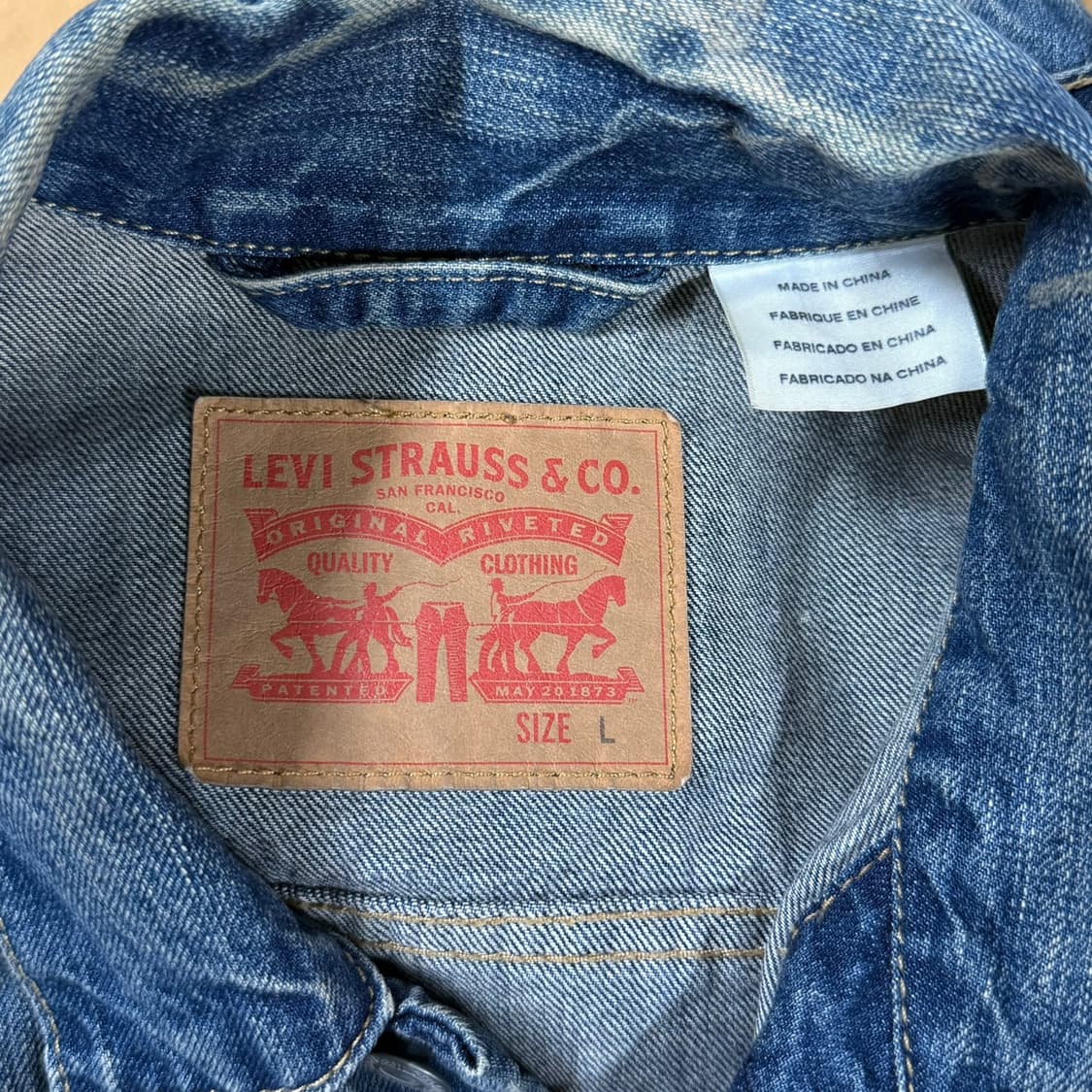 [L] 리바이스 빈티지 데님 자켓 청자켓 상품이미지6
