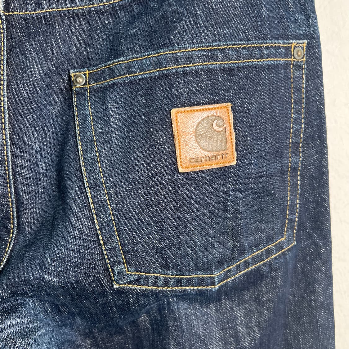 칼하트 wip 인디고 데님 팬츠 32 상품이미지8