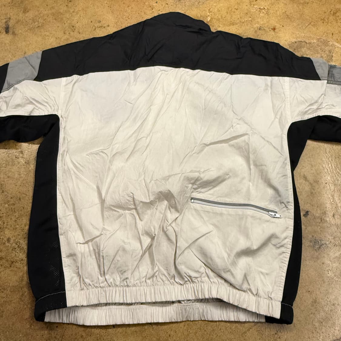 [정품/M] 나이키 아노락 바람막이 블랙 화이트 b8 상품이미지4