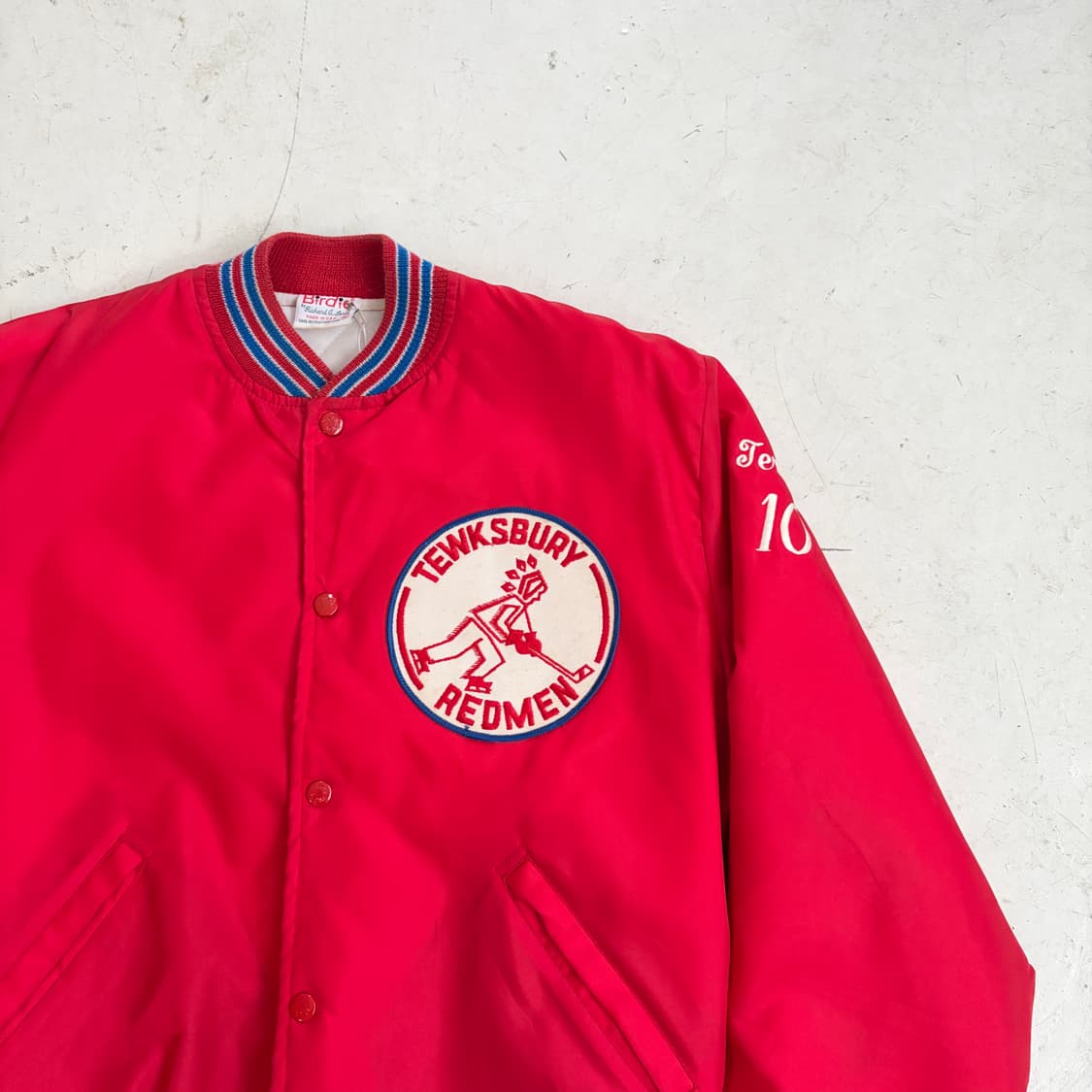 70s USA Birdie 빈티지 나일론 바시티 자켓 M 상품이미지2