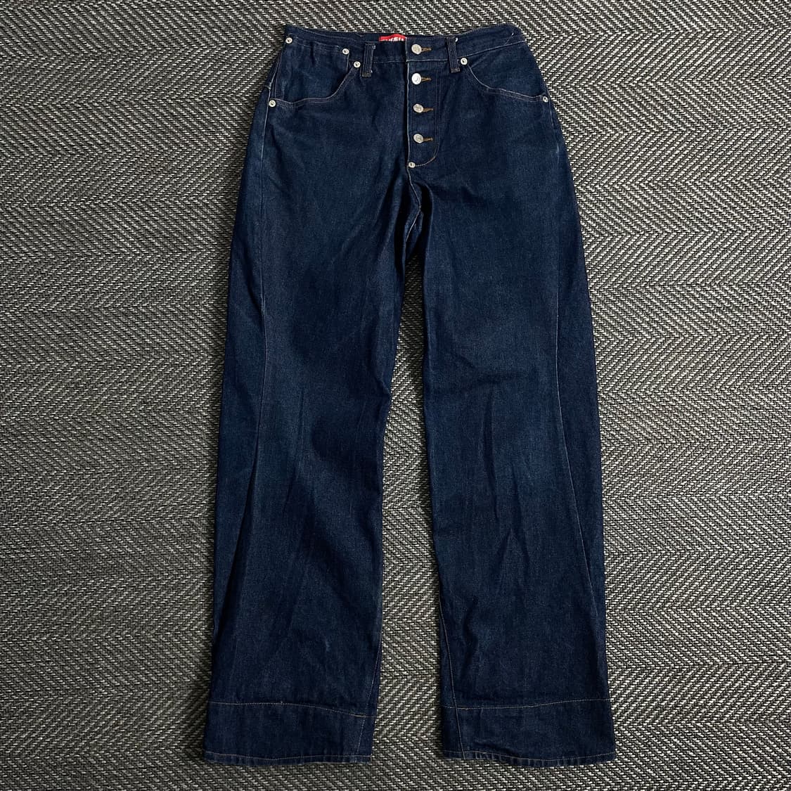 에비수 일판 오리지날 엔지니어드진 커브데 데님 팬츠y 3075 상품이미지4