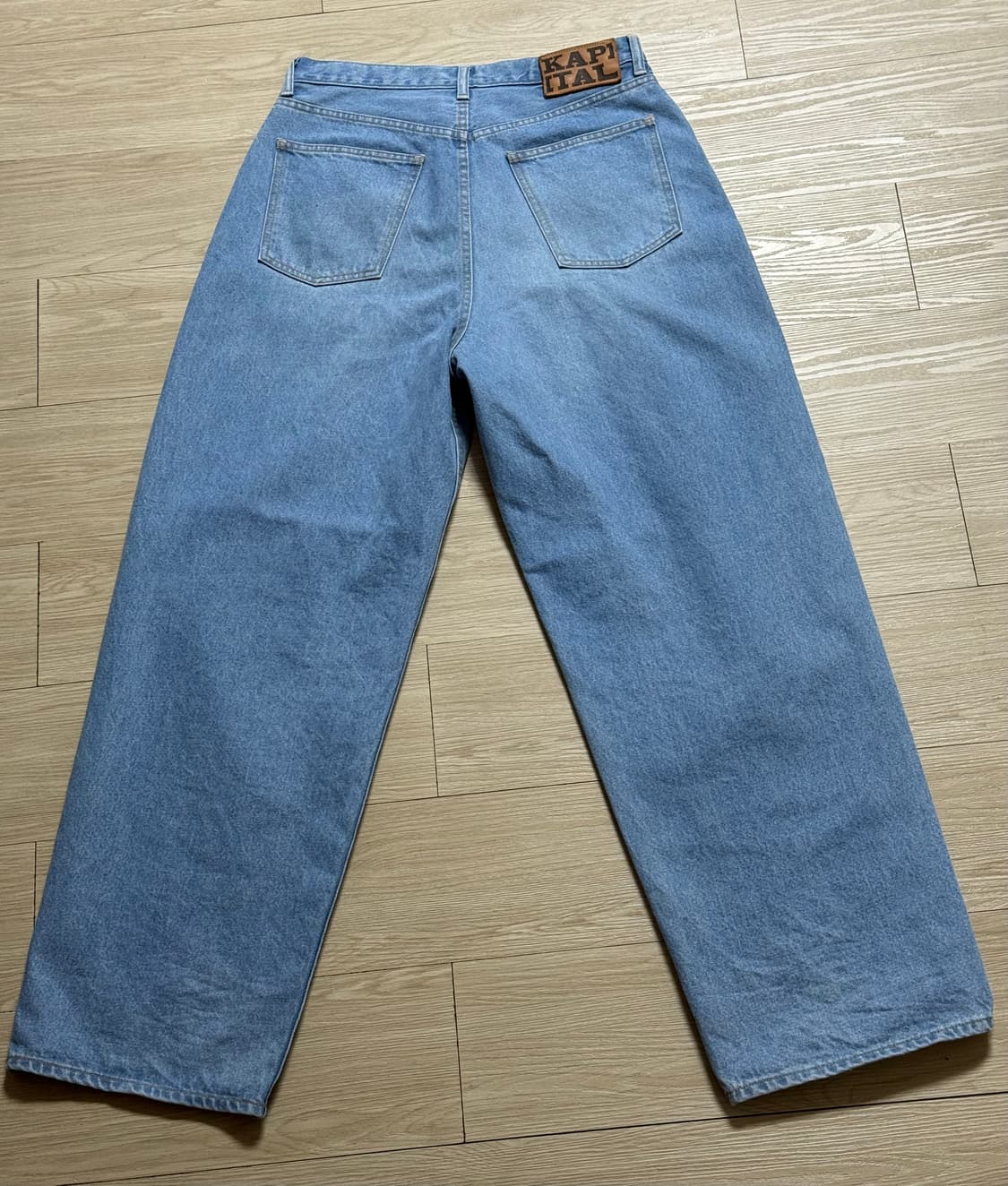 [32] 캐피탈 13온즈 데님 클럽 배기 5P 팬츠 프로세싱 상품이미지2