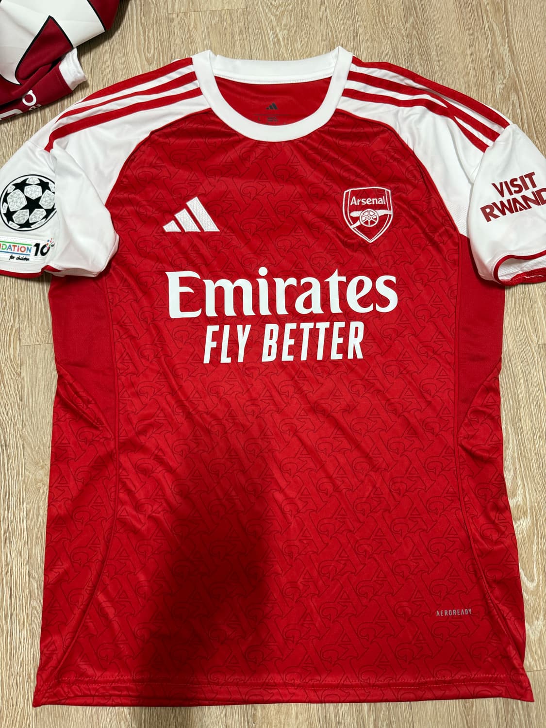 2526 아스날 유니폼 요케레스 유니폼 챔스마킹 상품이미지2