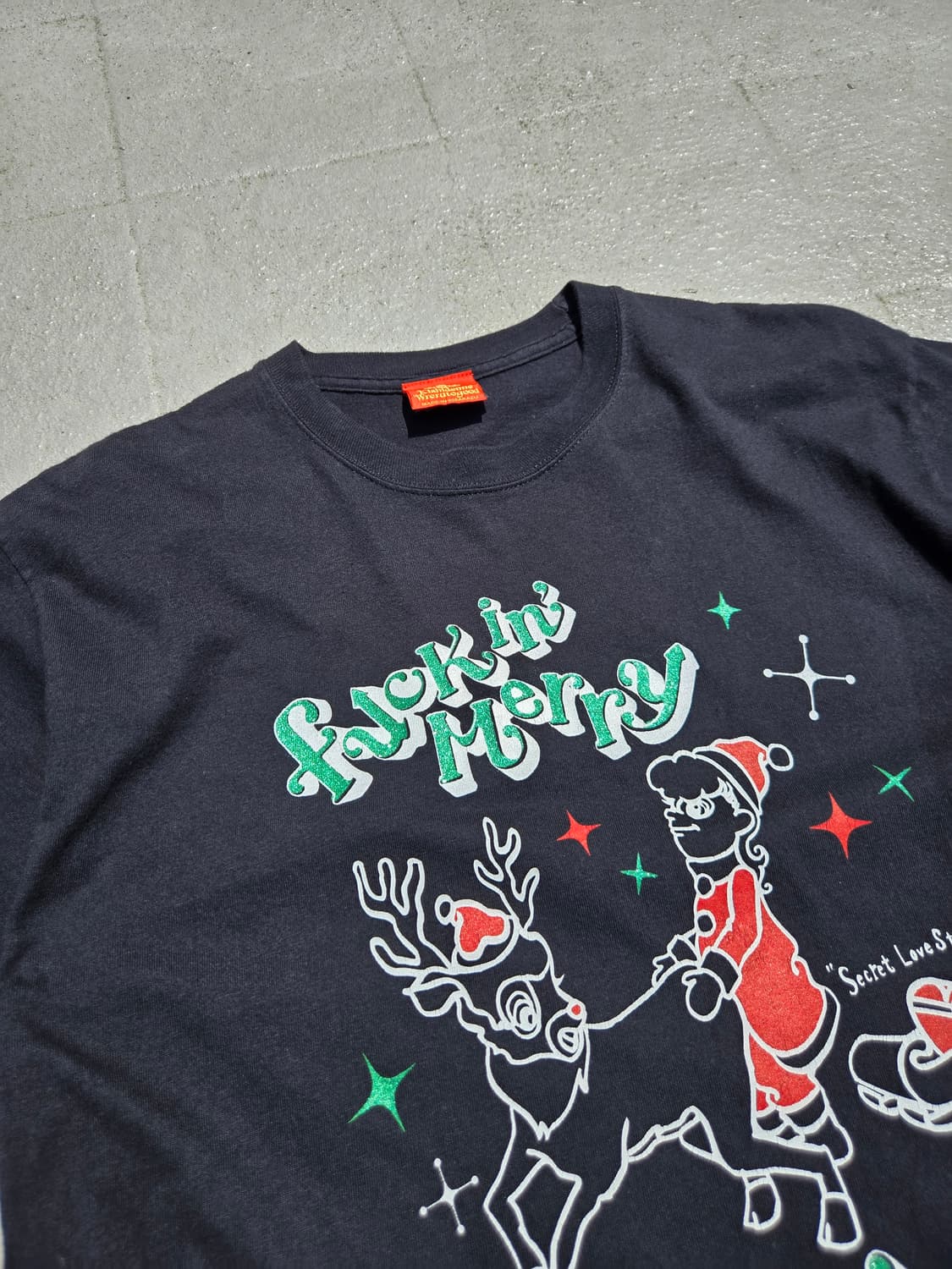 헤인즈 Fuckin' Merry 키시단 굿즈 반팔티셔츠 상품이미지3