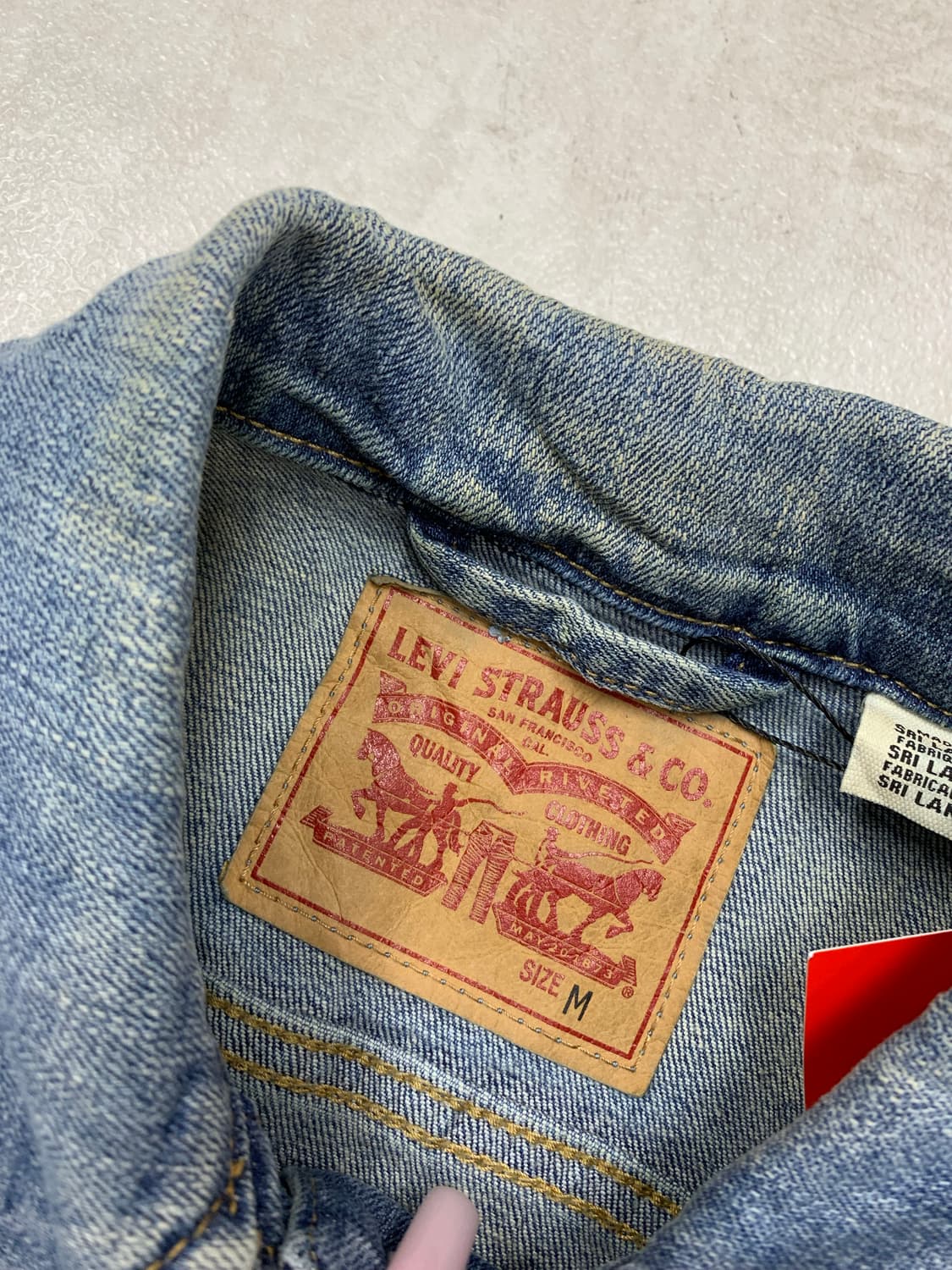 리바이스 데님 자켓 #516 상품이미지5