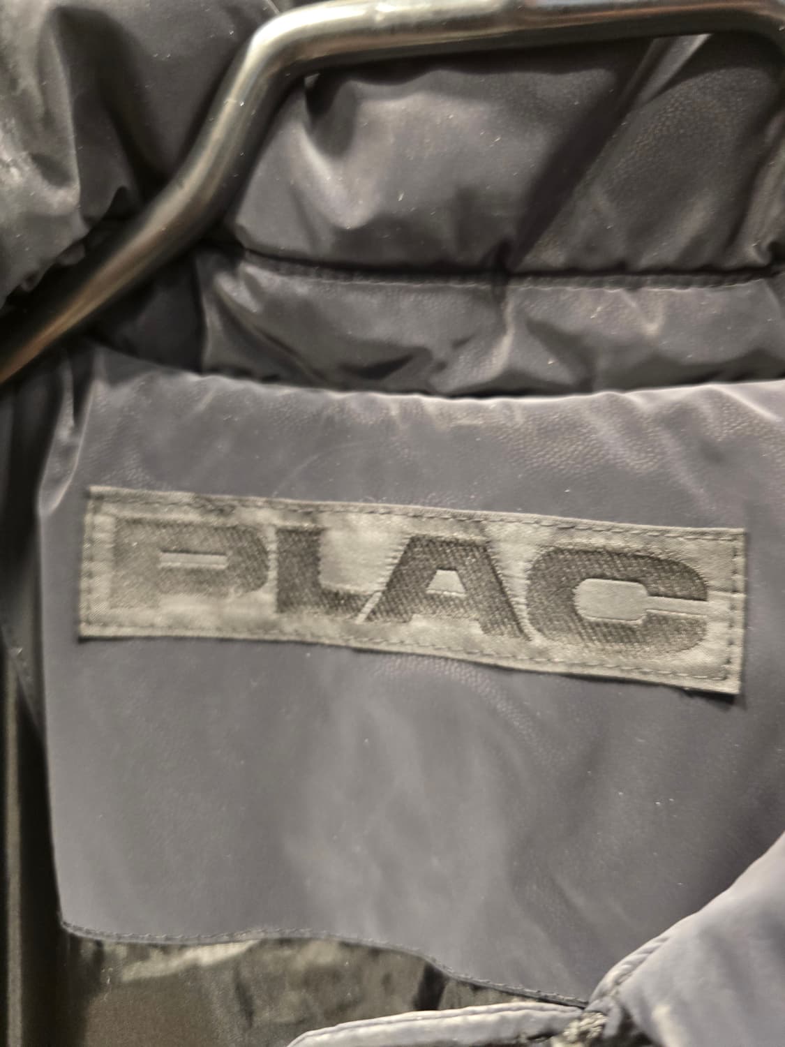 플랙 PLAC 블랙 크롭 다운패딩 점퍼 M 상품이미지8