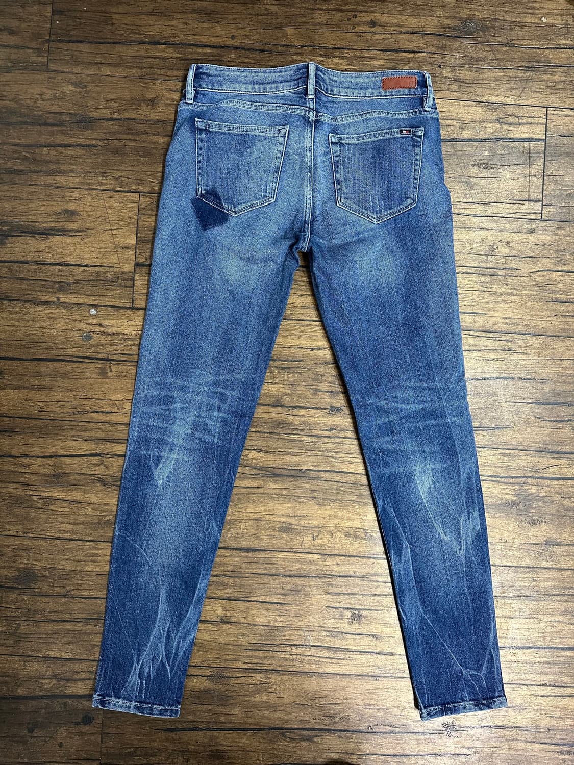 타미힐피거 데님 패치 워싱 청바지 28사이즈 새제품 올드스쿨 상품이미지4