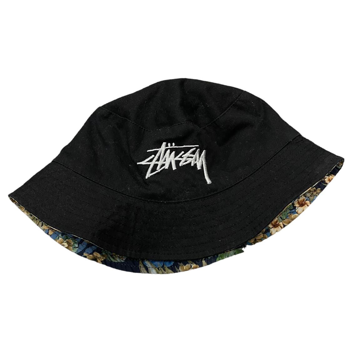 스투시 스탁 로고 리버시블 벙거지 버킷햇 상품이미지2