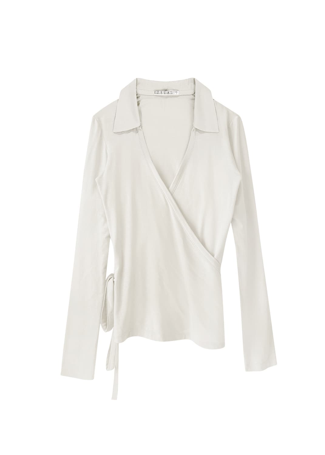 보헤미안서울 랩 셔츠 가디건 아이보리 상품이미지2