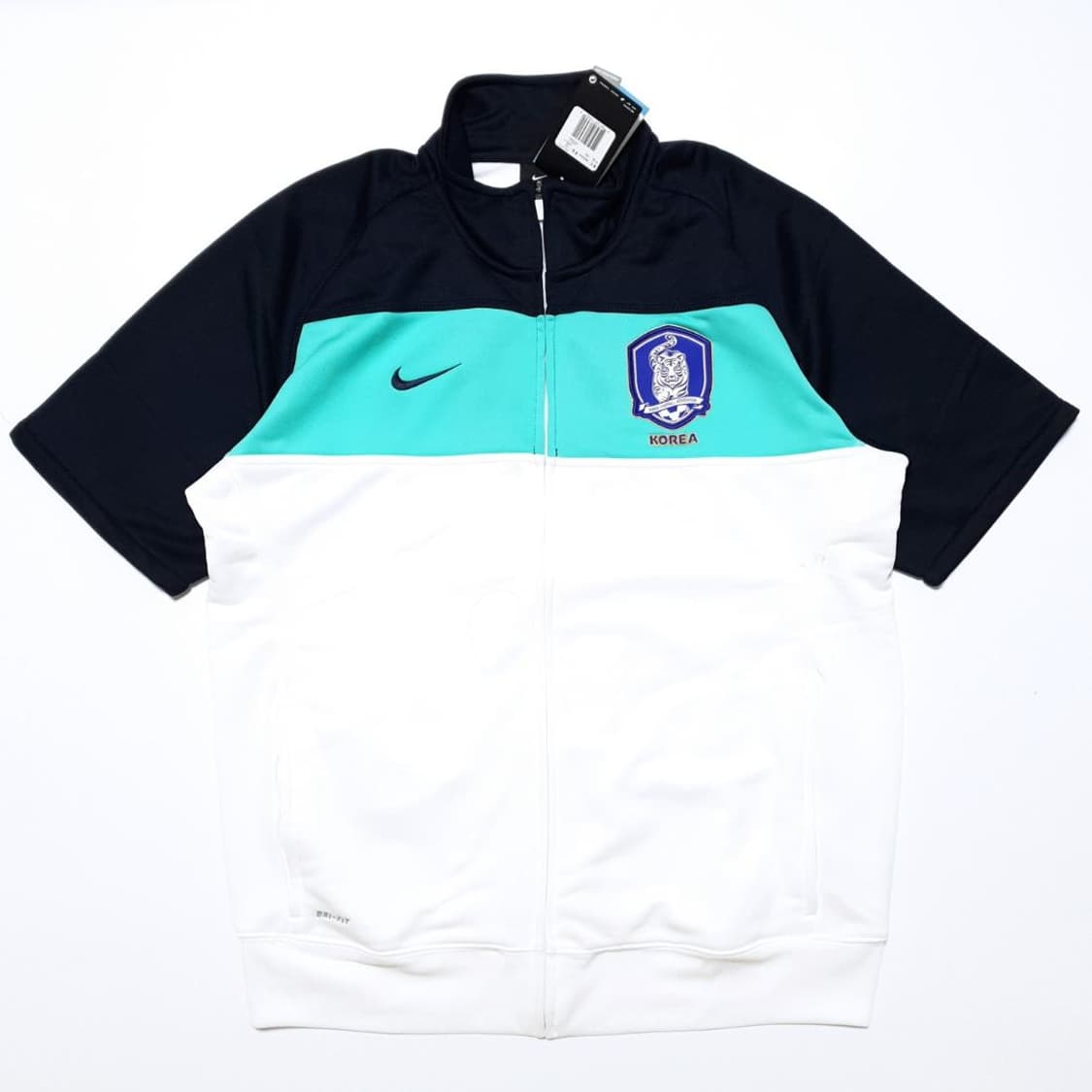 나이키 스우시 대한민국 국대 반팔 유니폼 집업 상품이미지1