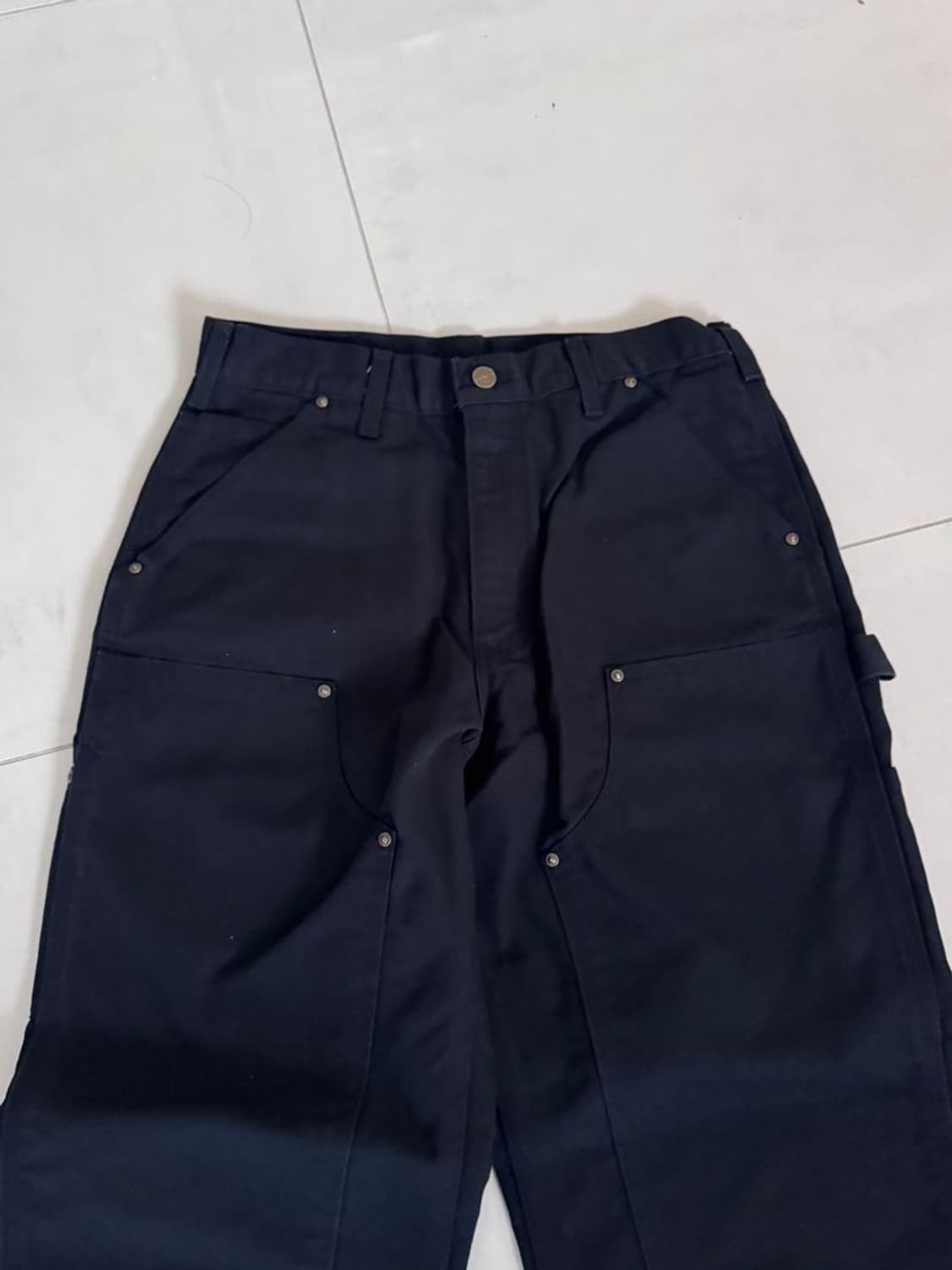 DUCK DOUBLE FRONT WORK DUNGAREE 상품이미지4