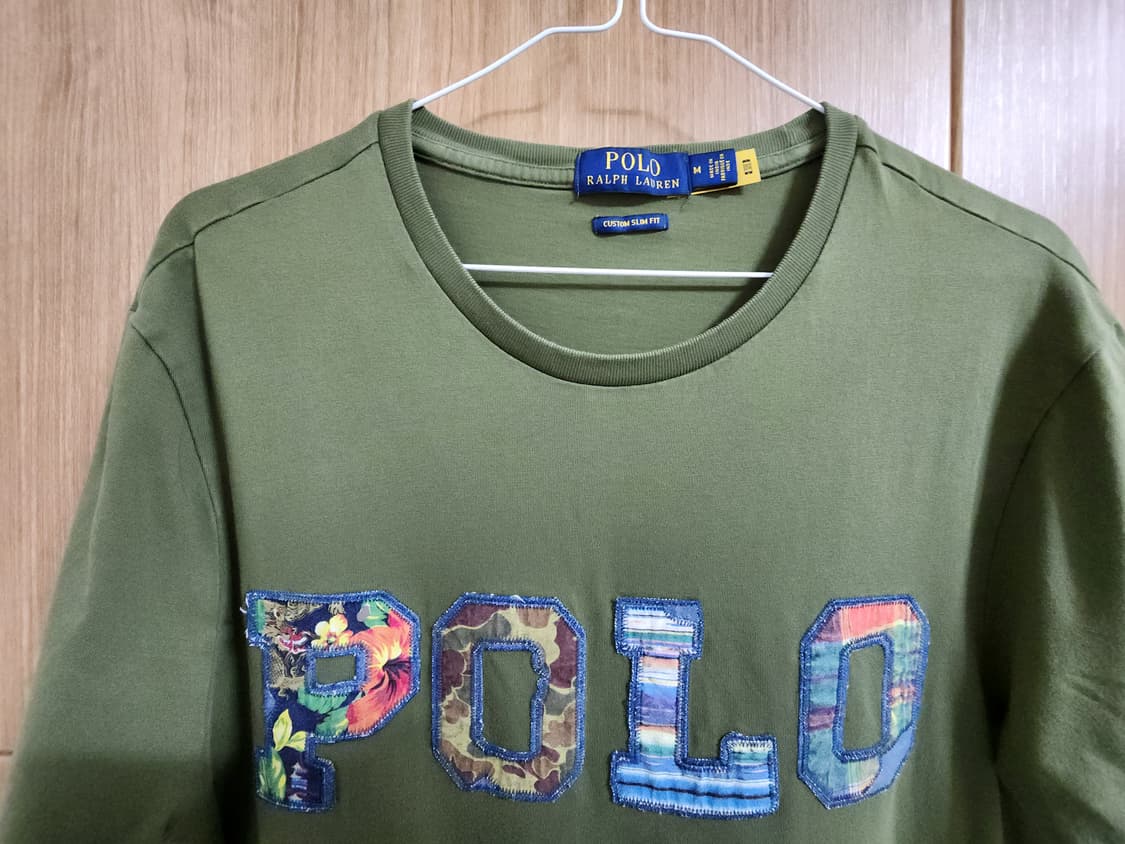 (M)폴로 POLO 로고 아플리케 반팔 티셔츠  상품이미지2