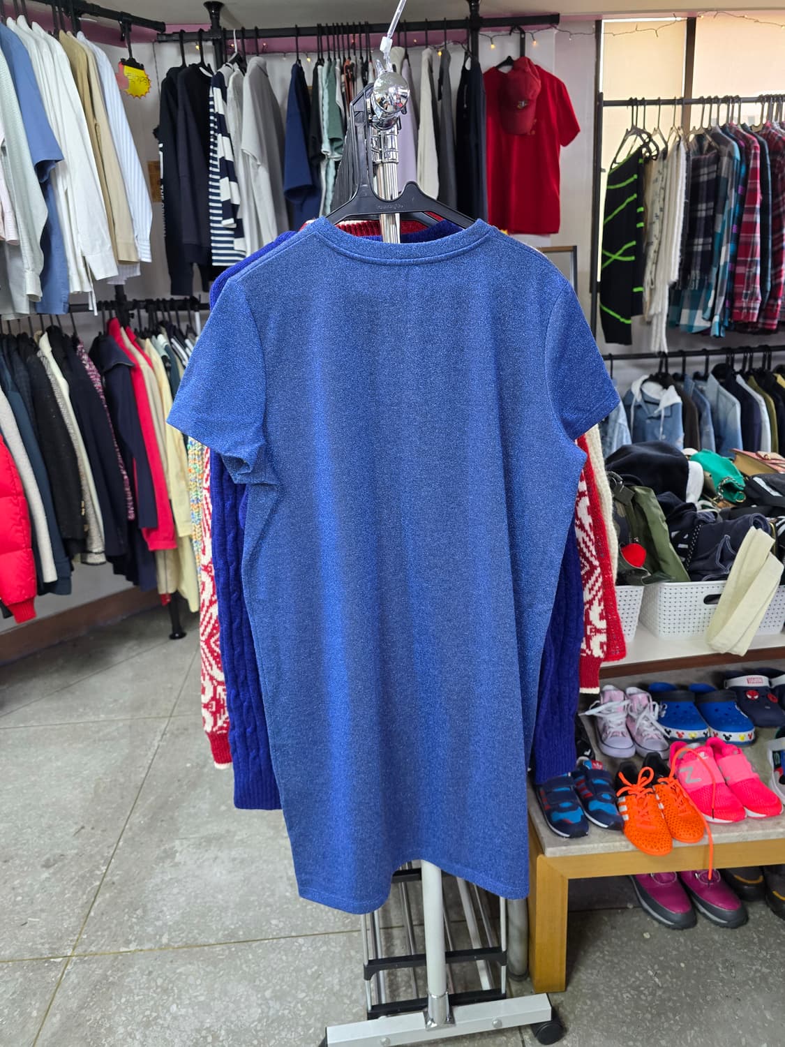 COS 블루 반팔 원피스 (1309) 상품이미지2