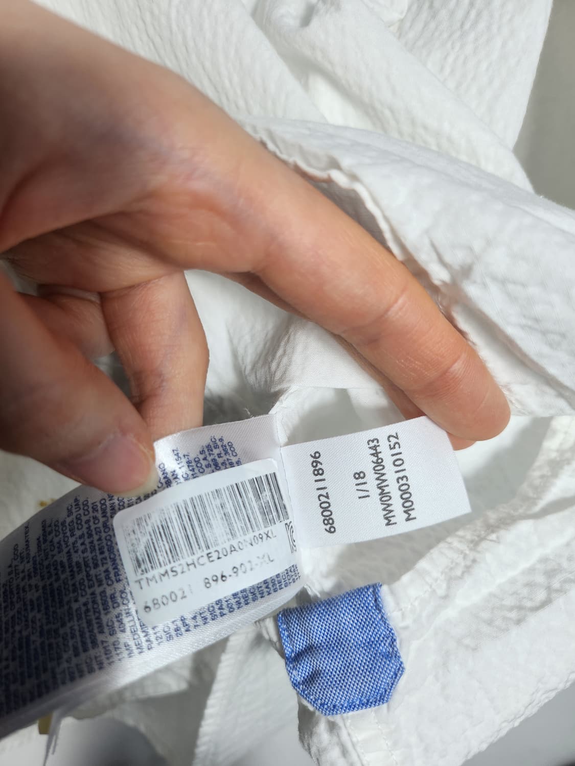 타미힐피거 시어서커 버튼다운 셔츠 상품이미지5