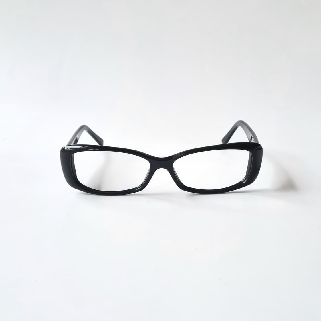 데드스탁 FENDI 빈티지 크리스탈 FF 로고 블랙 프레임 안경테 상품이미지3