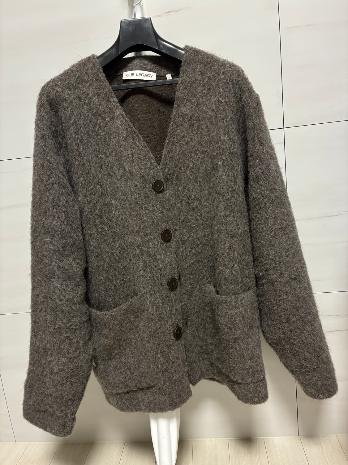 our legacy 알파카 가디건 상품이미지1
