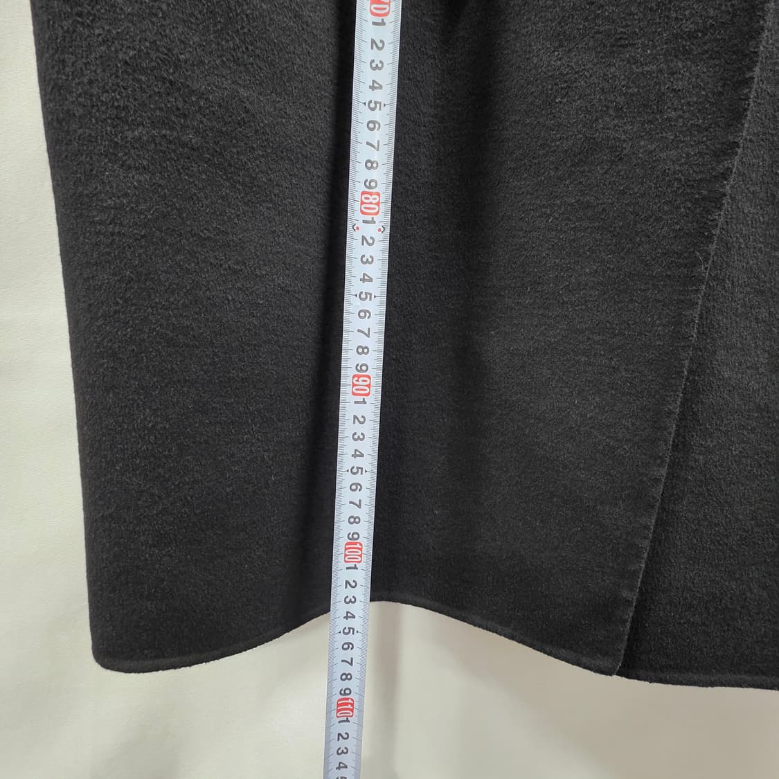 0728 STUDIO TOMBOY 울 블렌드 블랙 롱코트 (80-90-1 상품이미지4