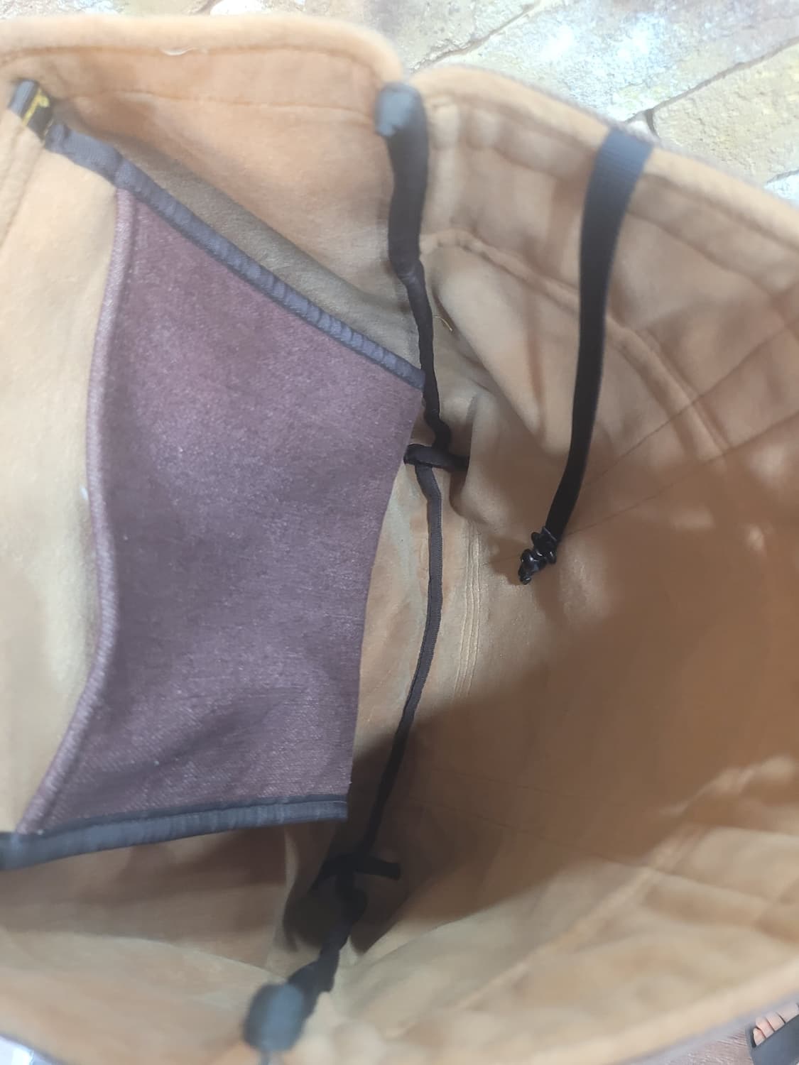 히스테릭글래머 데님토트백 브라운 상품이미지4