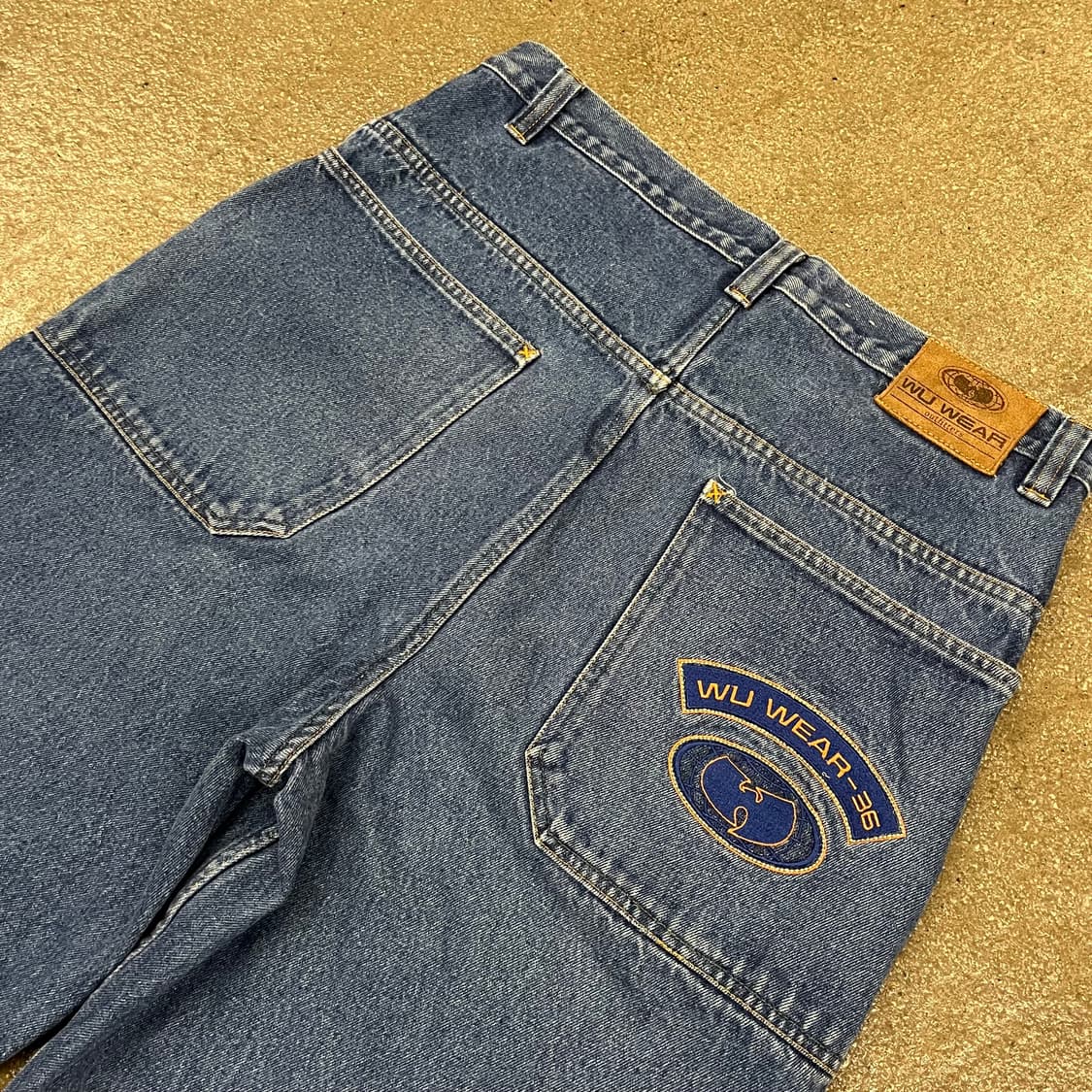 90s WU WEAR 힙합 팬츠 (35“) 상품이미지3